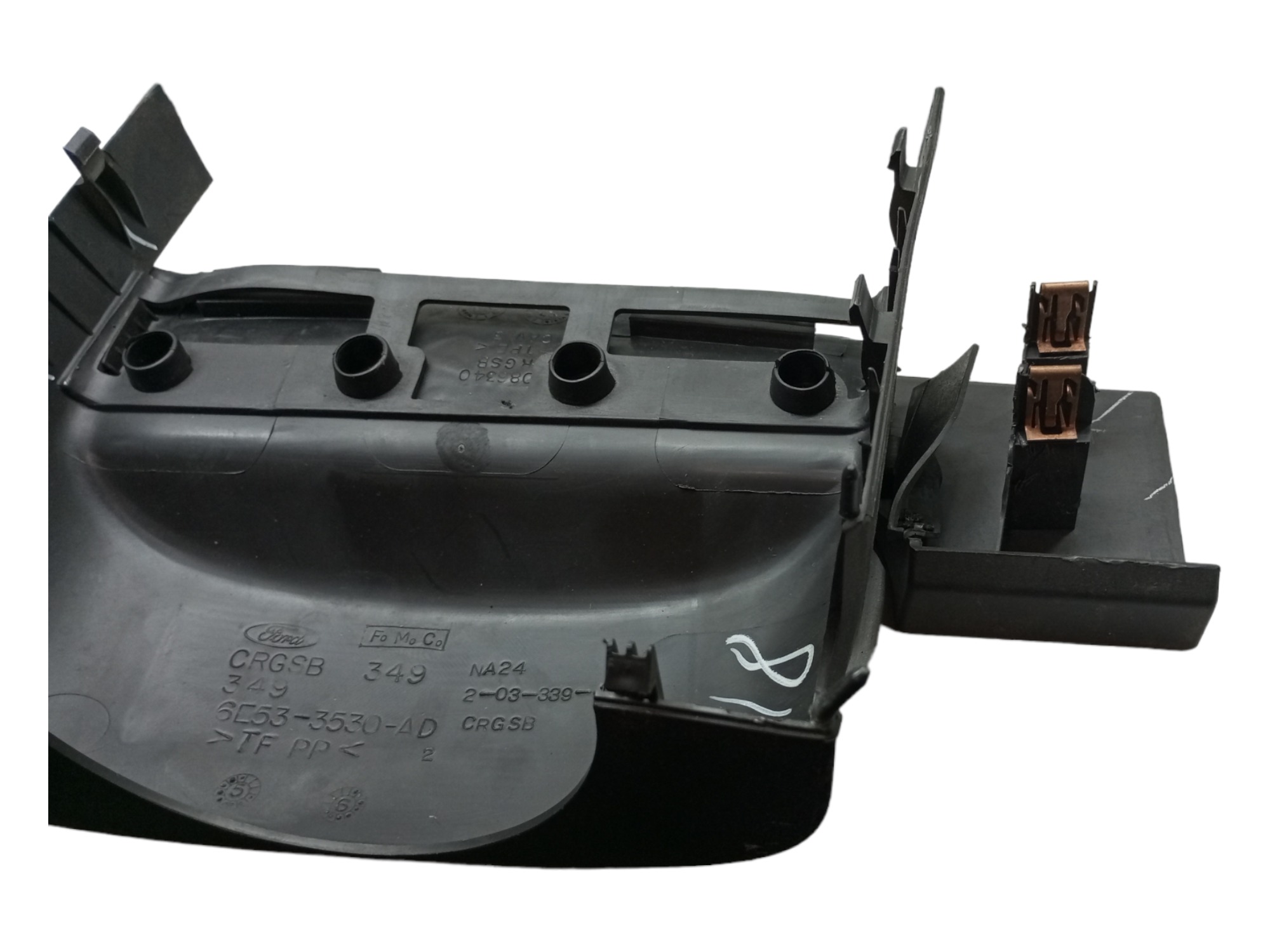 Moldura Capa Chave Seta Ford Fusion 2006 2008 2009 Coluna 4