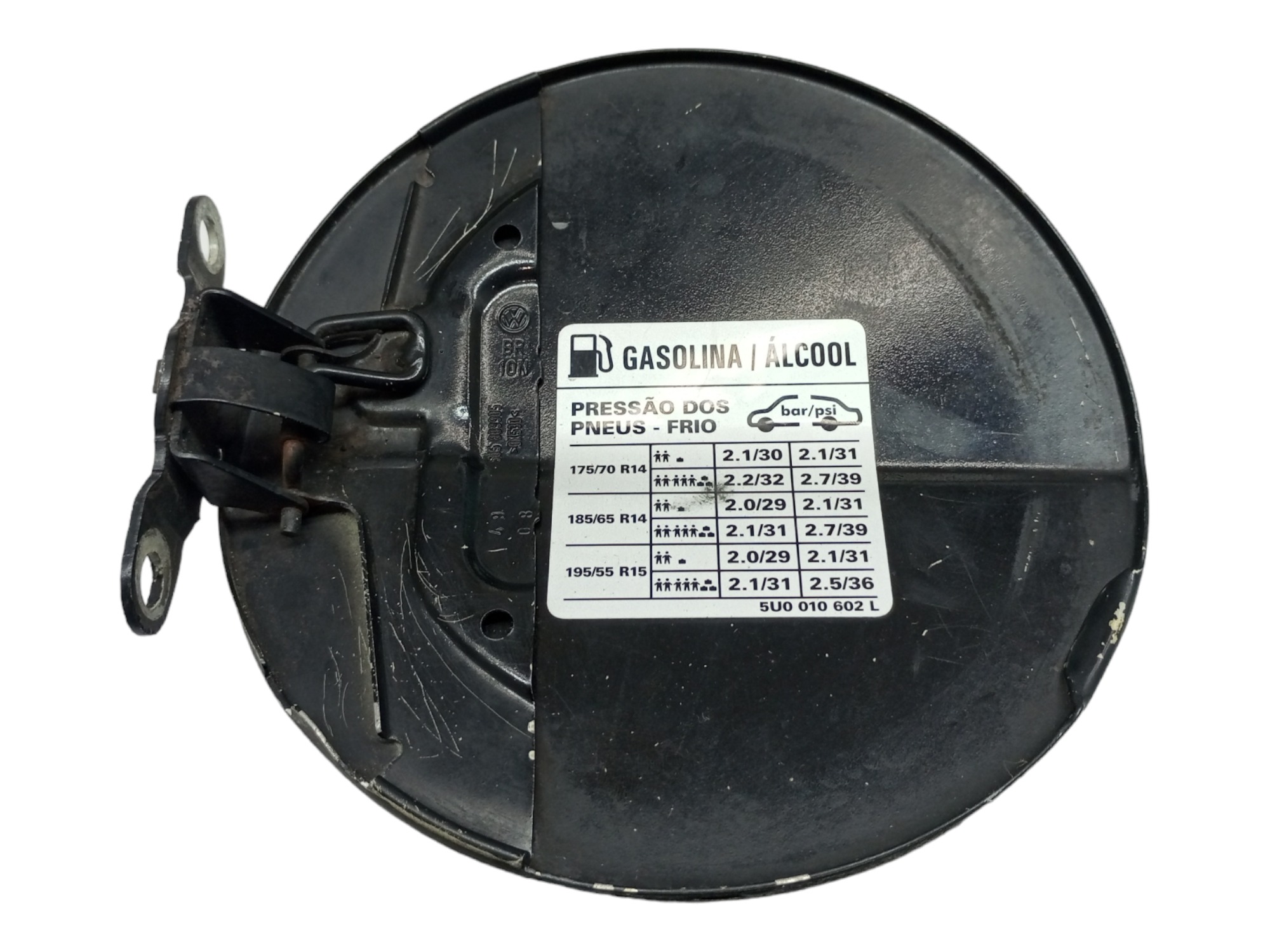 Portinhola Tanque Combustível Gol G5 2008 2009 2010 2012 Preto 2008 3