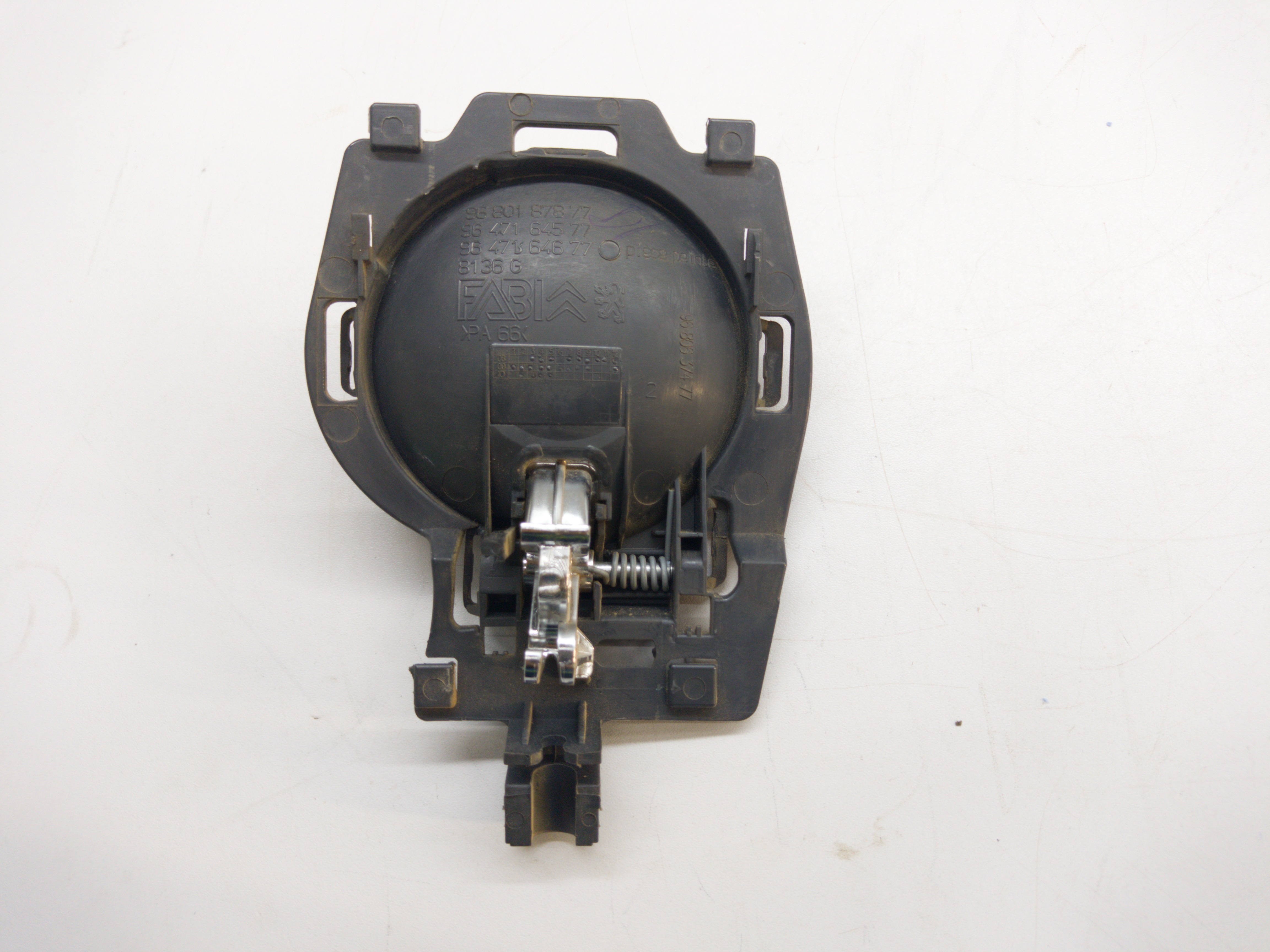Maçaneta Interna Traseira Esquerda Citroen C3 2003/2012 5