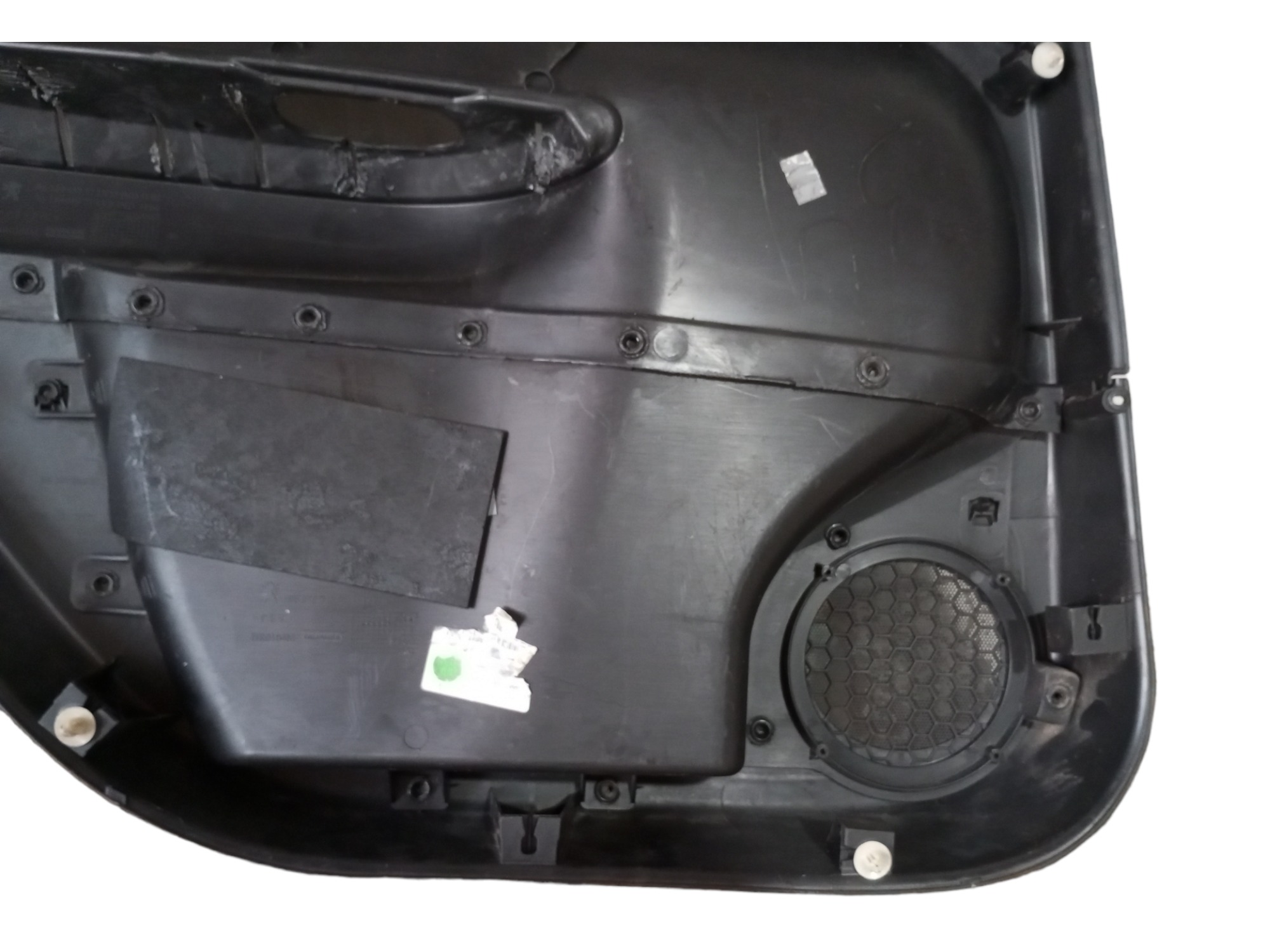 Forro Porta Peugeot 307 2008 2009 2010 Traseiro Direito  Preto 5