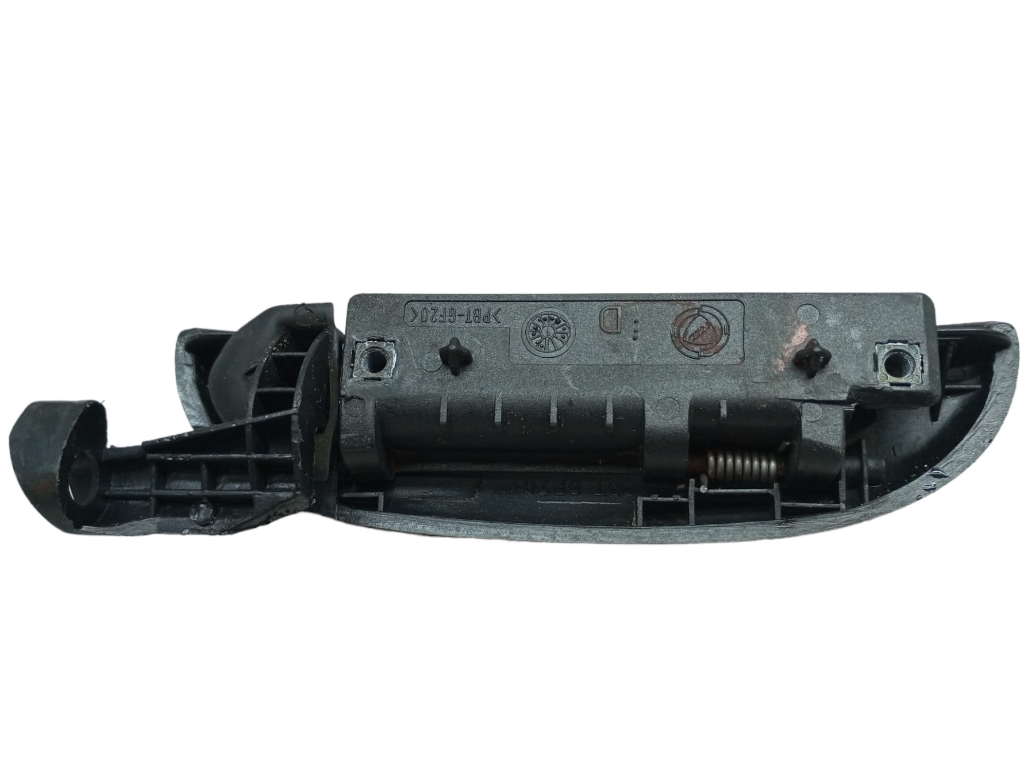 Macaneta Externa Fiat Palio Dianteira Direita 1997 1998 Preto Dianteira 2