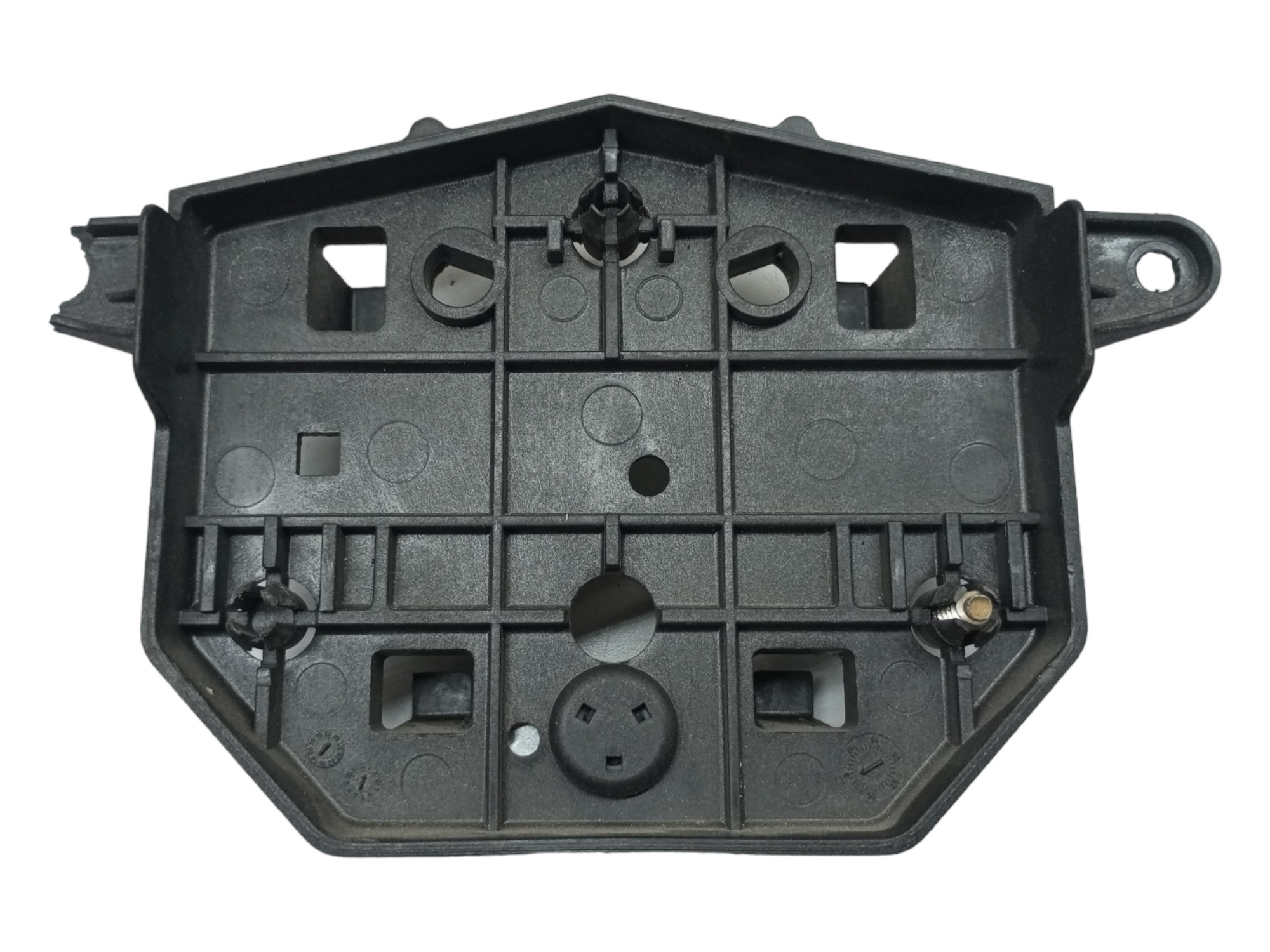 Placa Interna Volante Peugeot 206 207 2006 2007 2008 2010 Preto 3