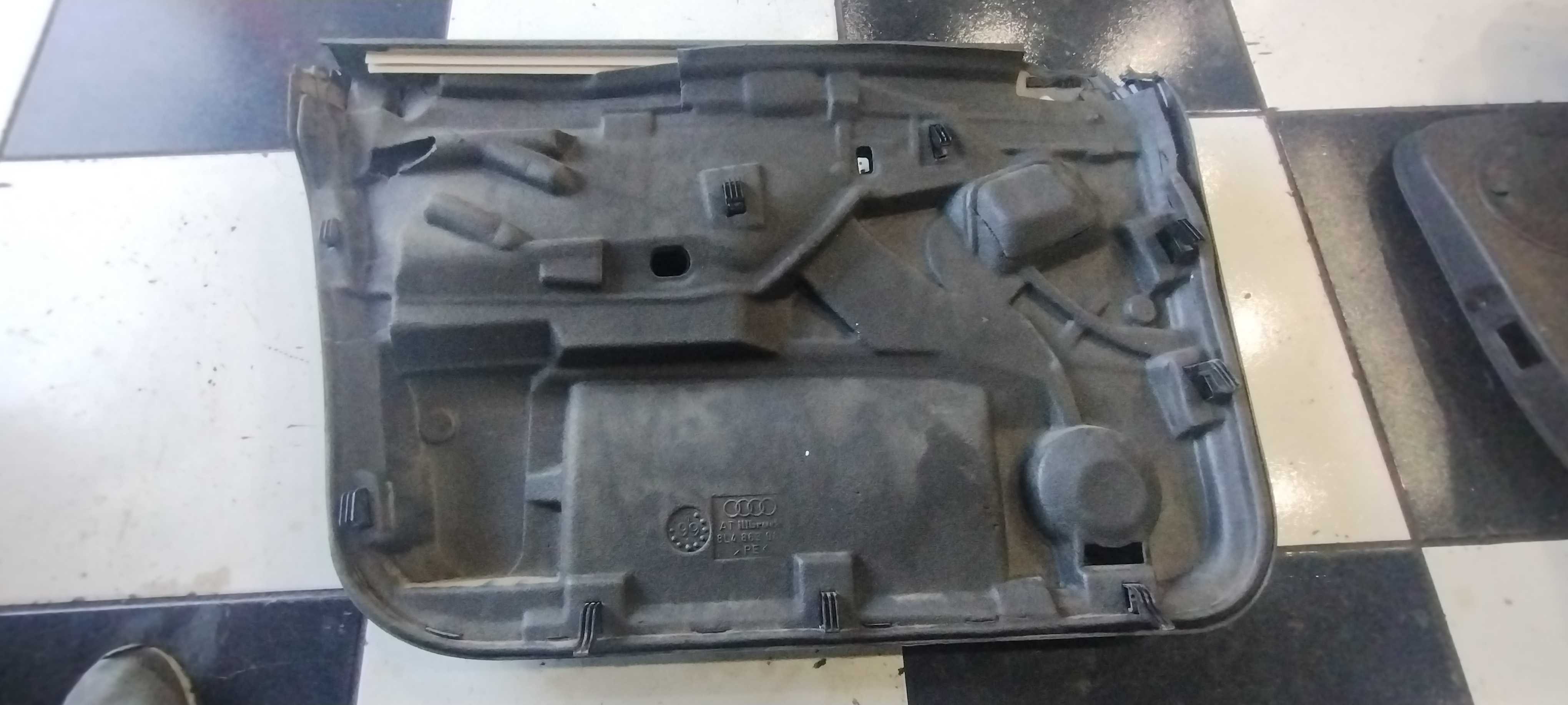 Forro De Porta C/espuma Dianteiro Direito Audi A3 2000 Preto 3