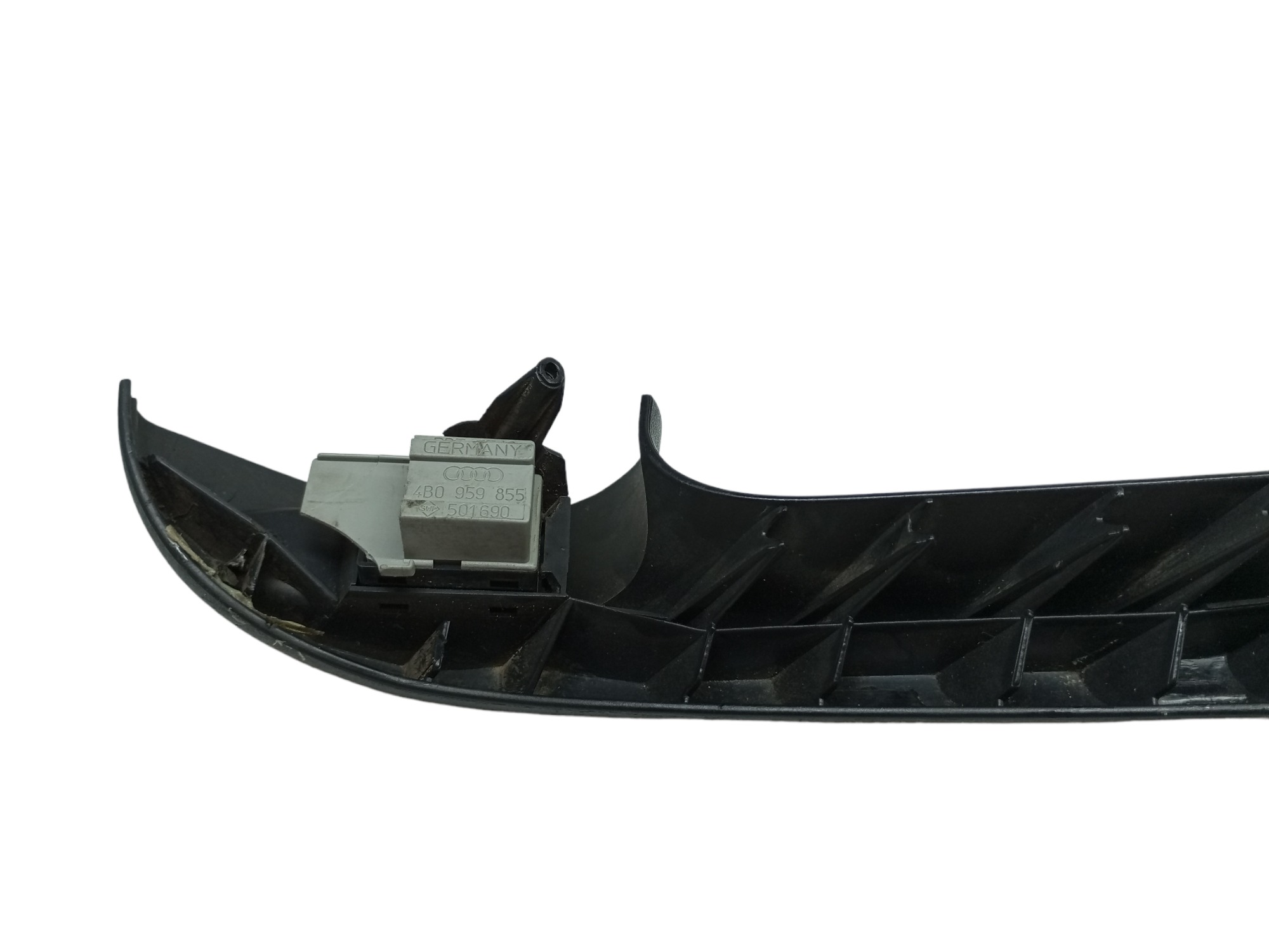 Moldura Botao Vidro Audi A3 2000 2001 Traseiro Esquerdo 2