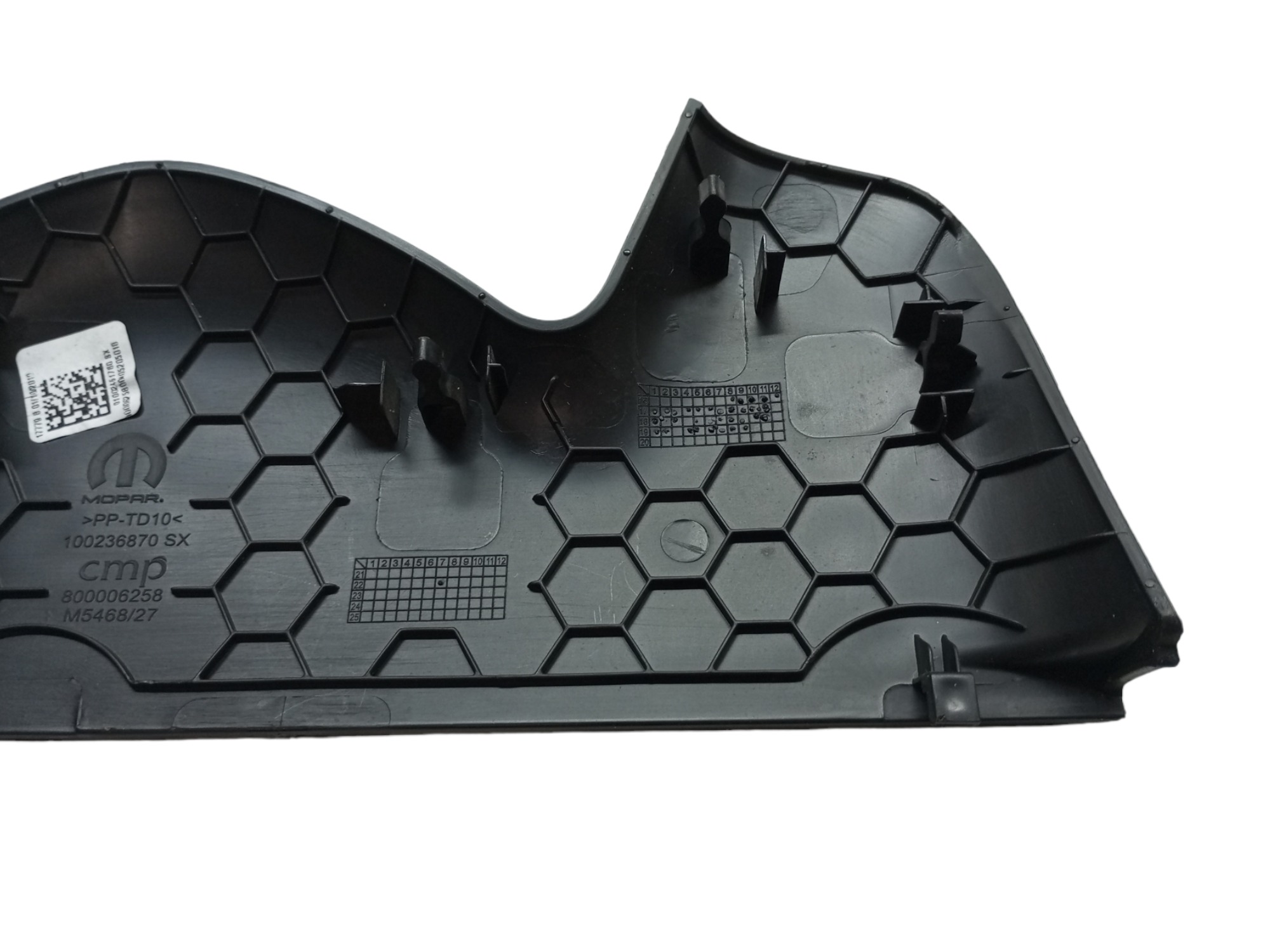 Acabamento Lateral Painel Fiat Argo 2018 2020 2023 Esquerdo 2