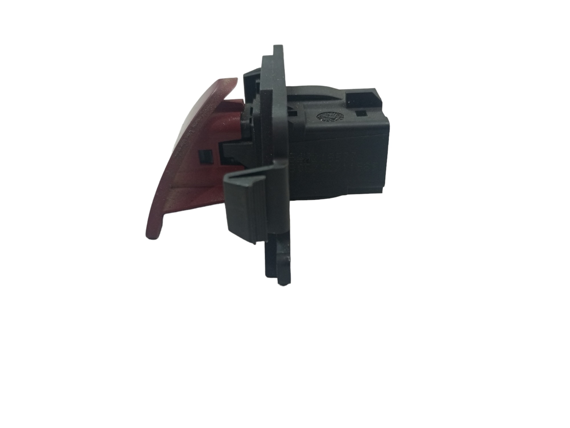 Botao Pisca Alerta Painel Peugeot 307 308 2001 2005 2010 Preto/vermelho 4