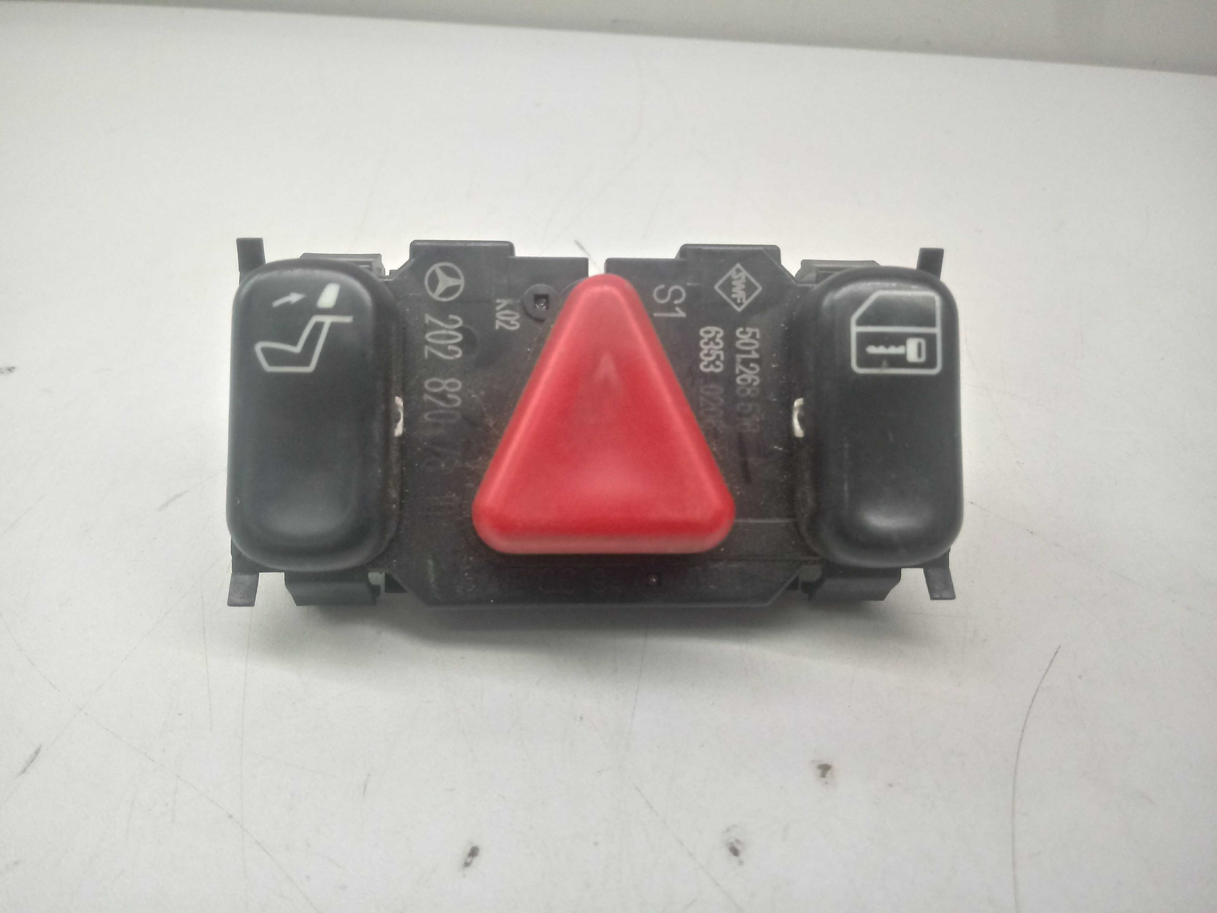 Botao Pisca Alerta Mercedes C180 C230 C280 1993 1998