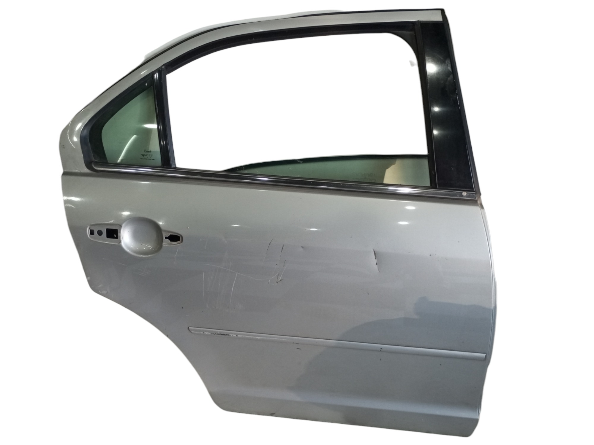 Porta Ford Fusion 2006 2007 2008 2009 Traseira Direita Traseira Direita Prata 1
