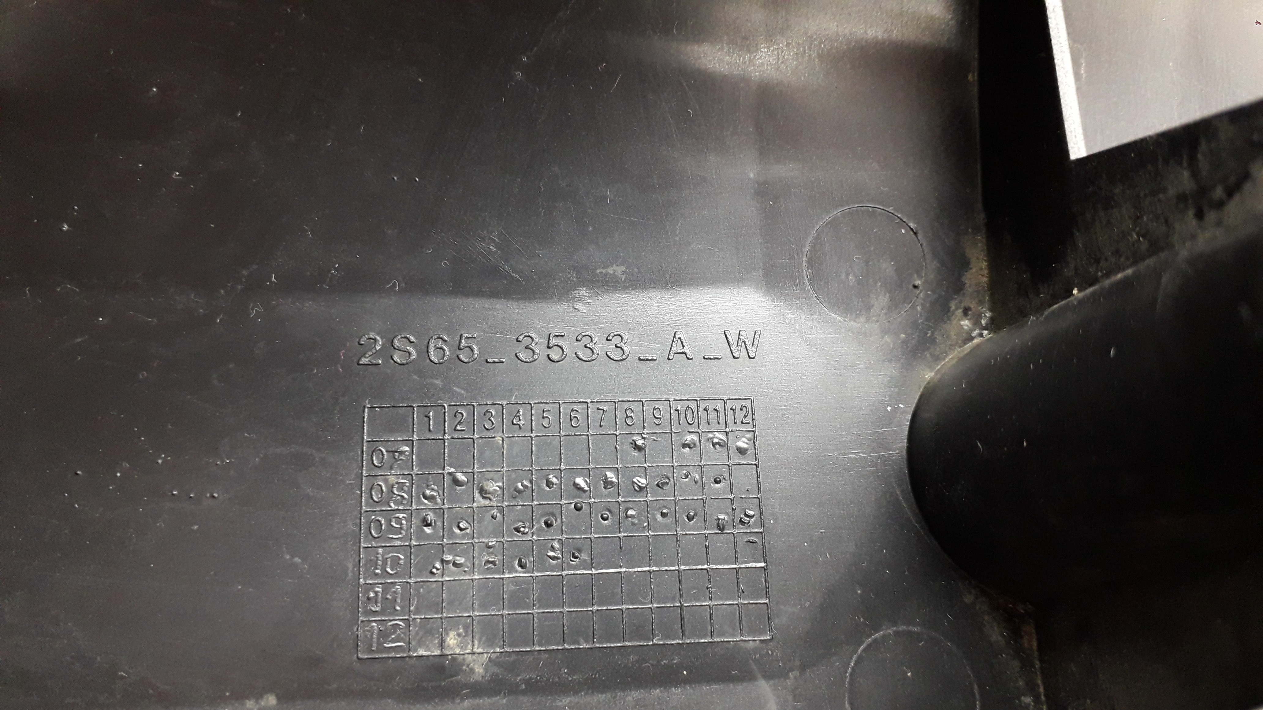 Moldura Capa Chave De Seta Inferior Ford Ka 2010 6