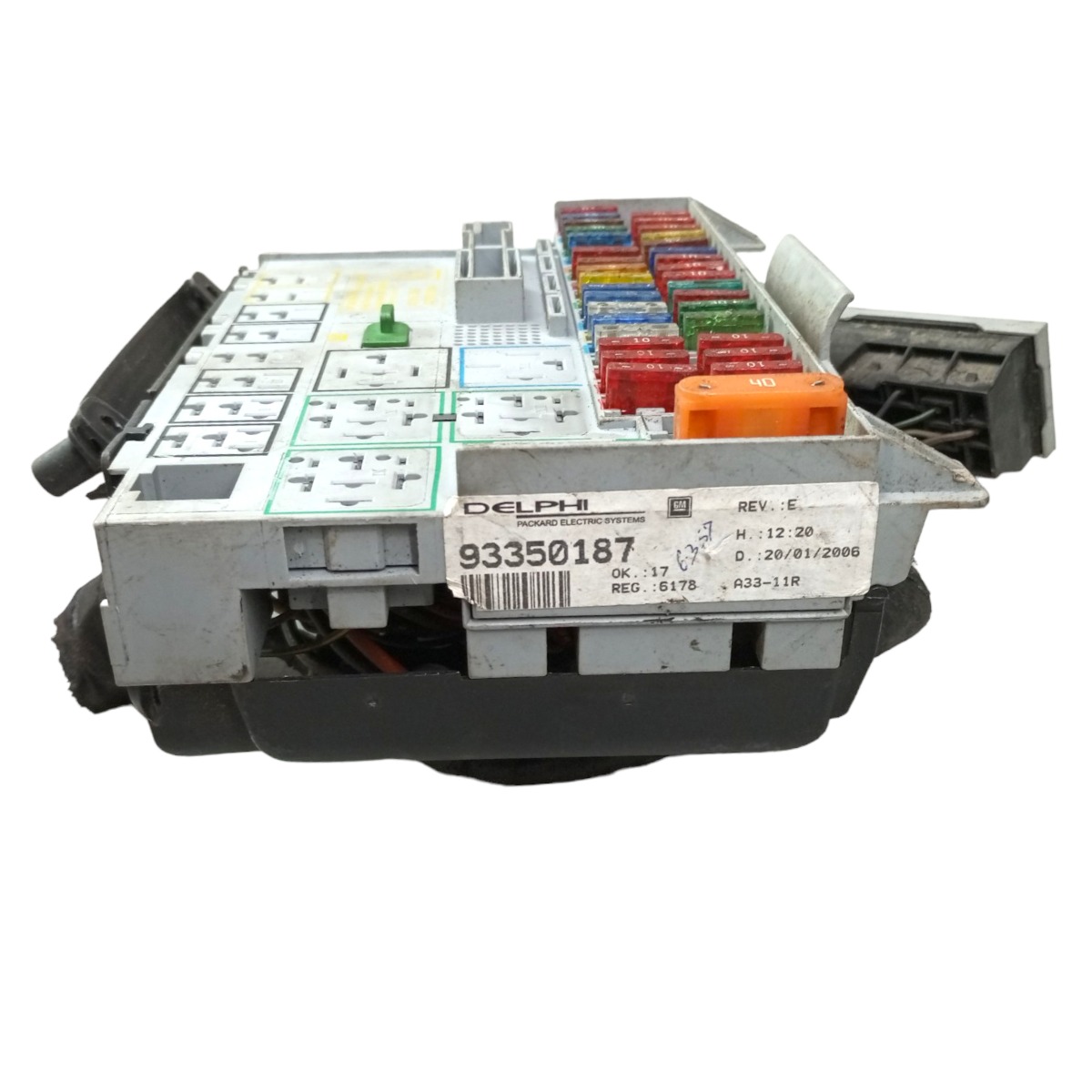 Modulo Caixa Fusível Vectra 2007 2008 2009 2011 2012 Gm 3