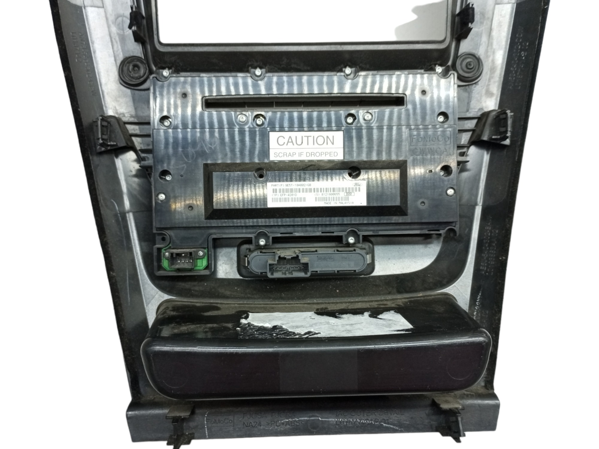 Comando Radio Ford Fusion 3.0 2010 2011 Moldura Midia 5