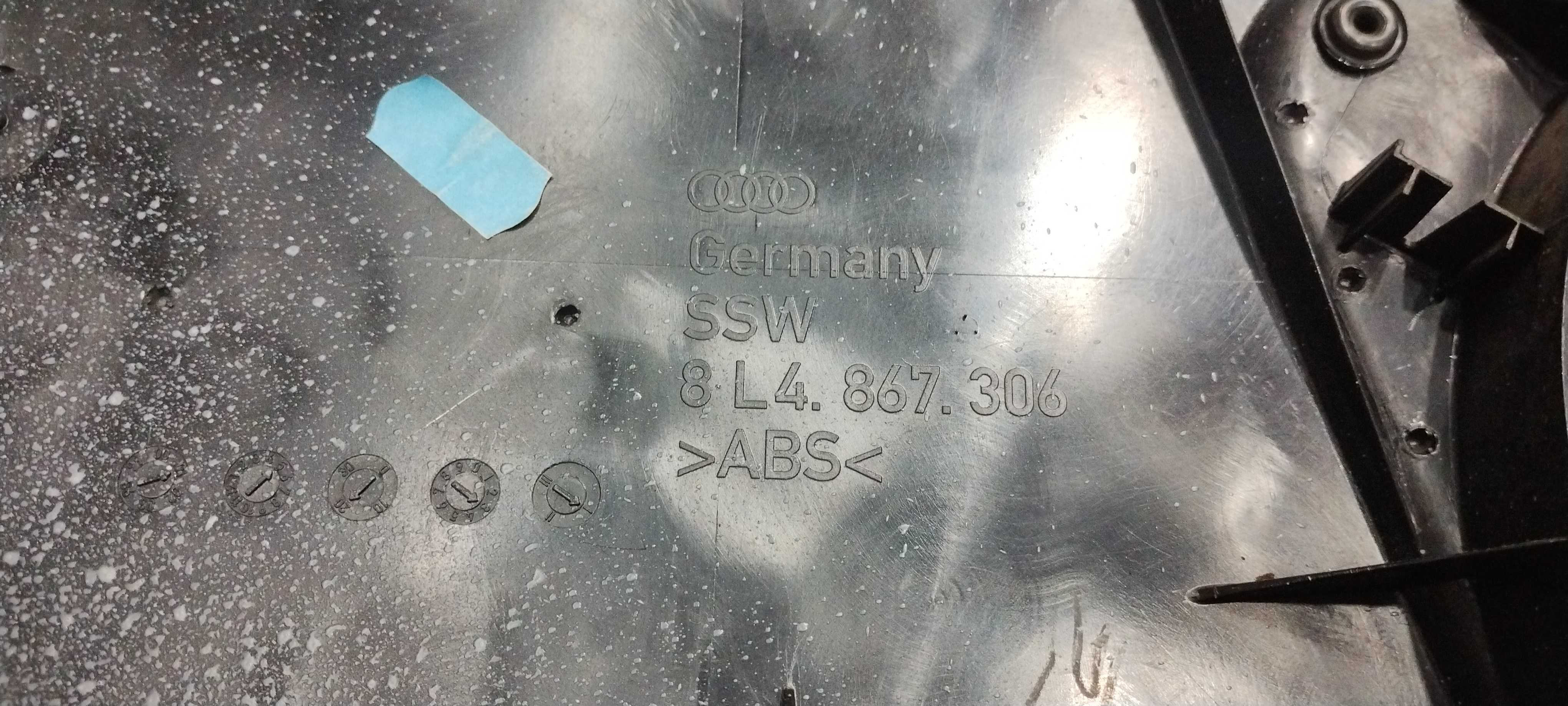 Forro De Porta Traseira Direita Audi A3 2001/2006 Preto 3