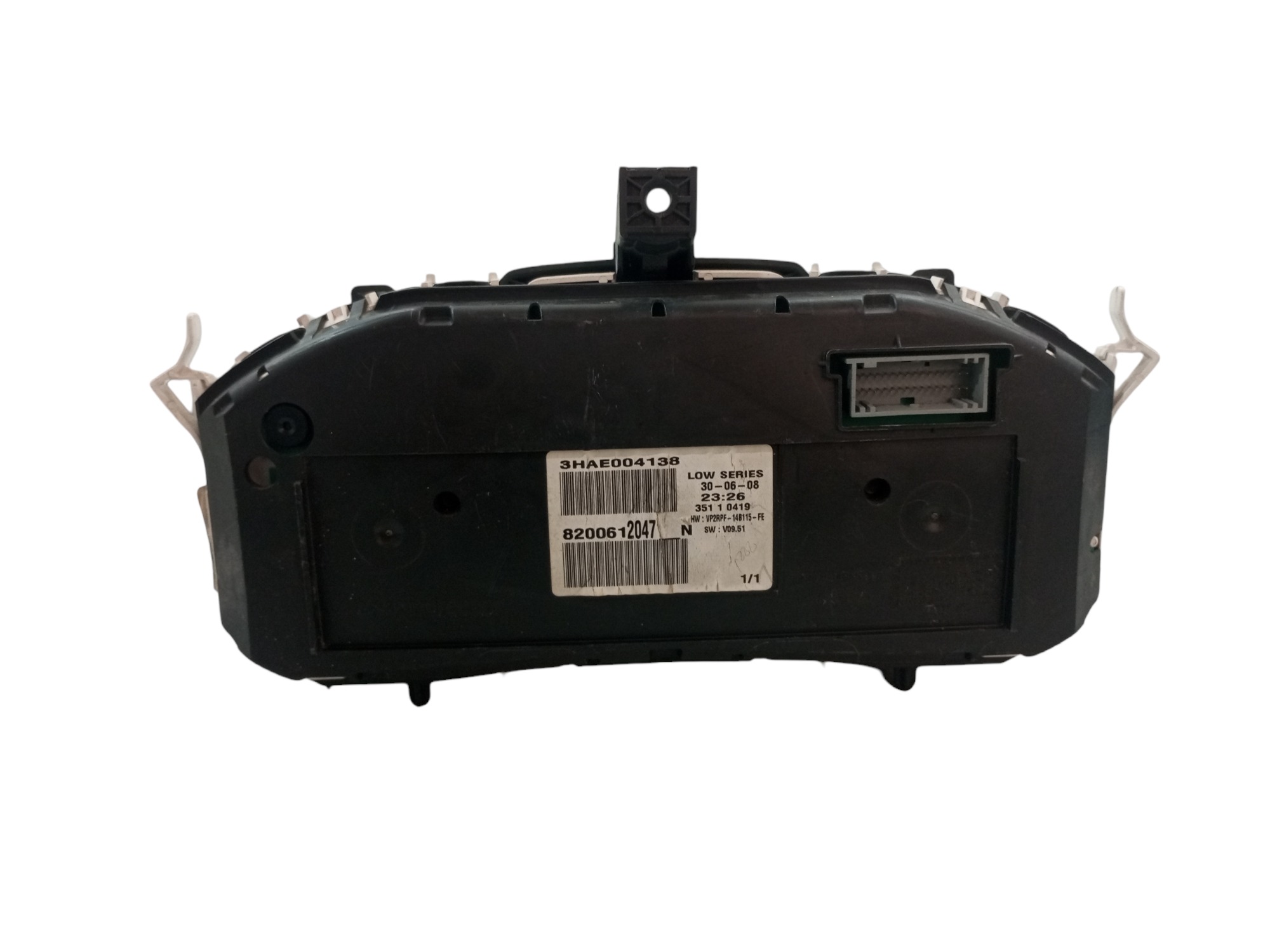 Painel Instrumento Velocimetro Renault Megane 2007 2008 2012 Preto 4
