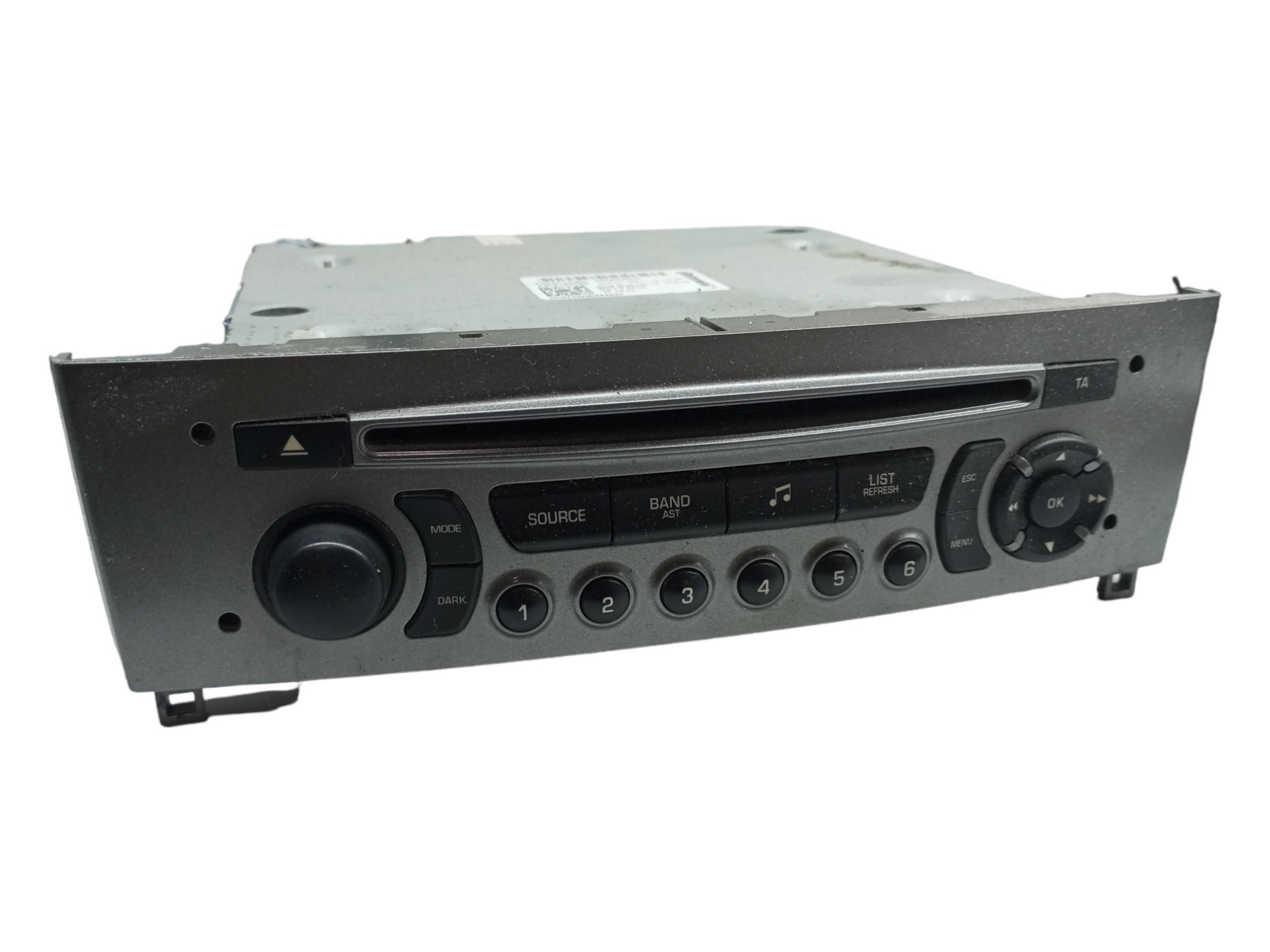 Radio Cd Player Peugeot 408 308 2011 2012 2014 2016 Mp3 4