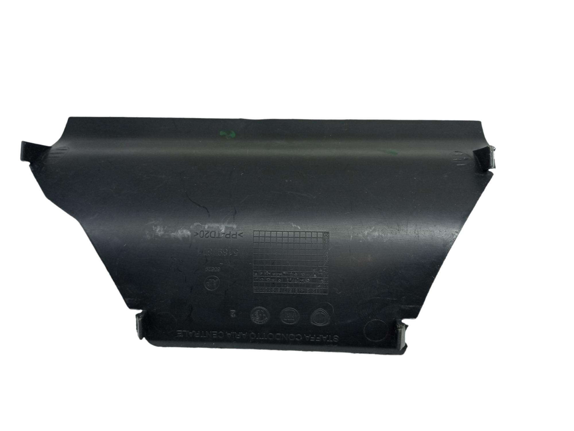 Suporte Duto Ar Central Fiat Grand Siena 2013 2014 2015 3