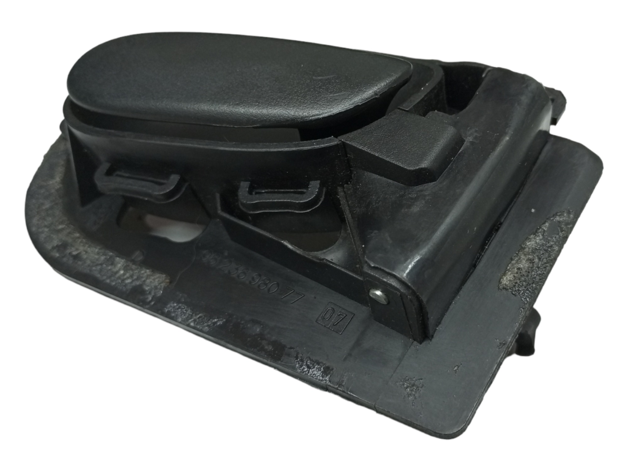 Macaneta Interna Peugeot 206 2001 2007 Traseiro Direita  Preto Traseira 2