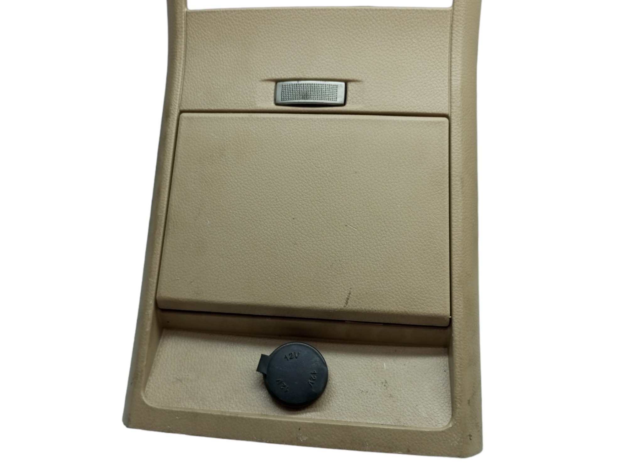 Porta Copo Captiva Chevrolet Console Traseiro Moldura 2008 Bege 7
