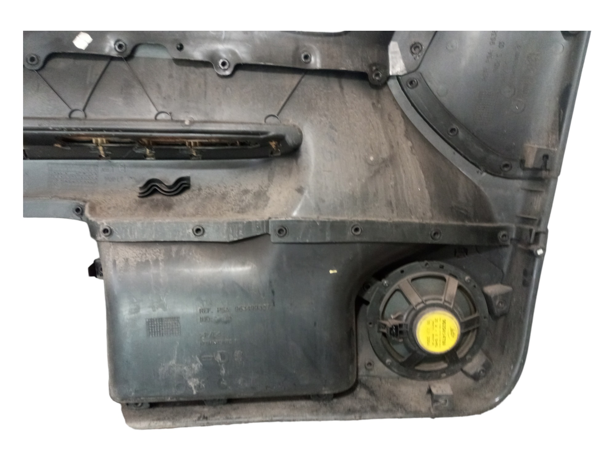 Forro Porta Peugeot 307 2006 2007 2008 Dianteiro Direito Preto 7