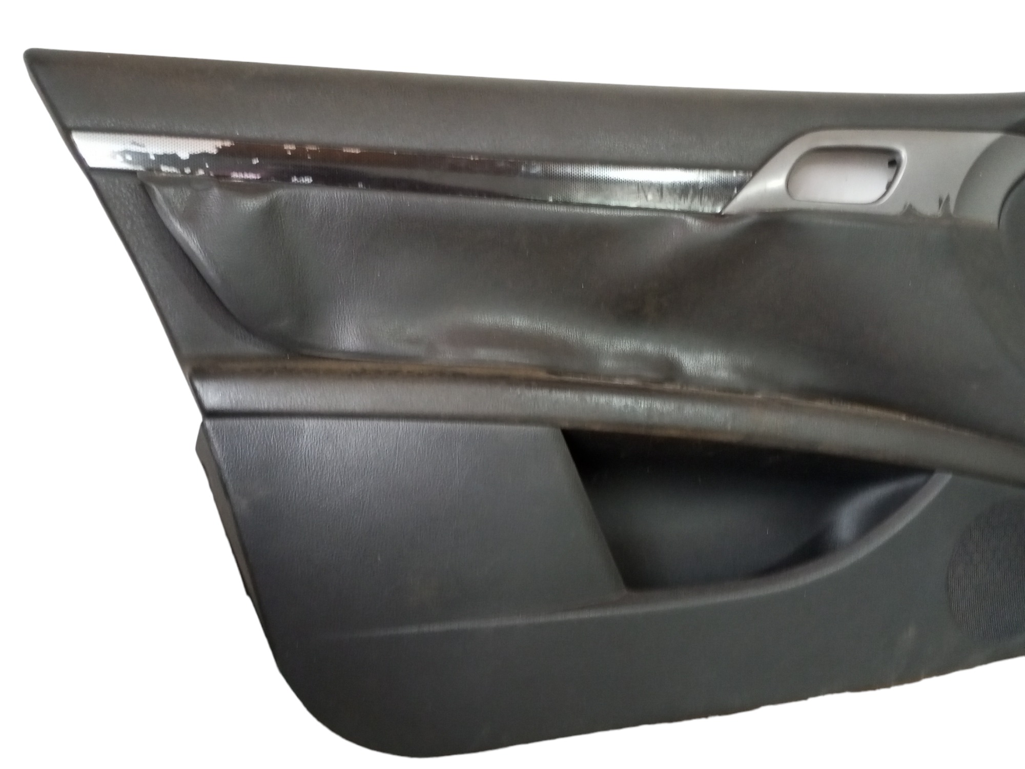 Forro Porta Peugeot 407 2008 2010 2011 Dianteiro Esquerdo  Preto 3