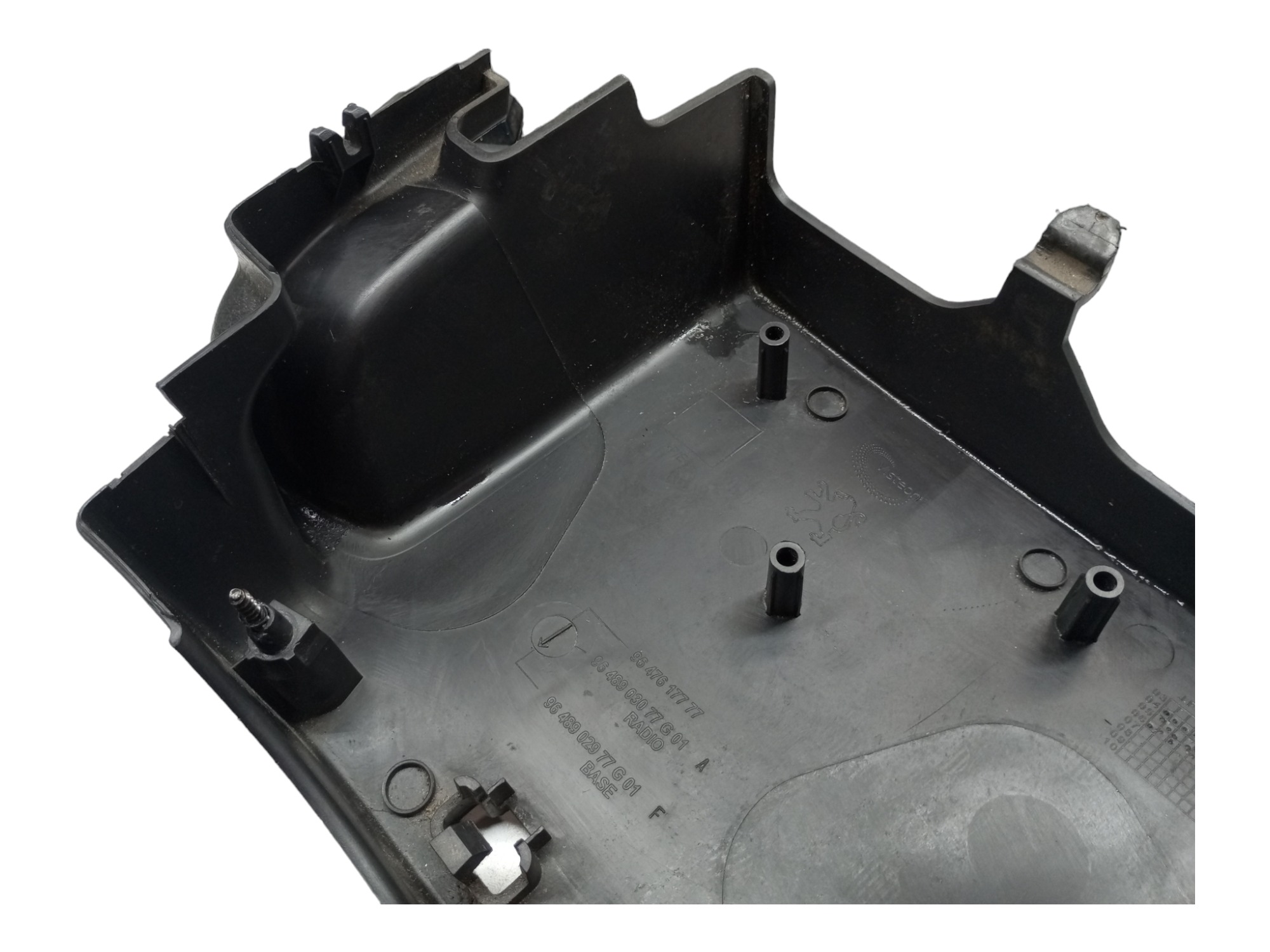 Moldura Capa Chave Seta Peugeot 206 2006 2008 2010 Inferior 6