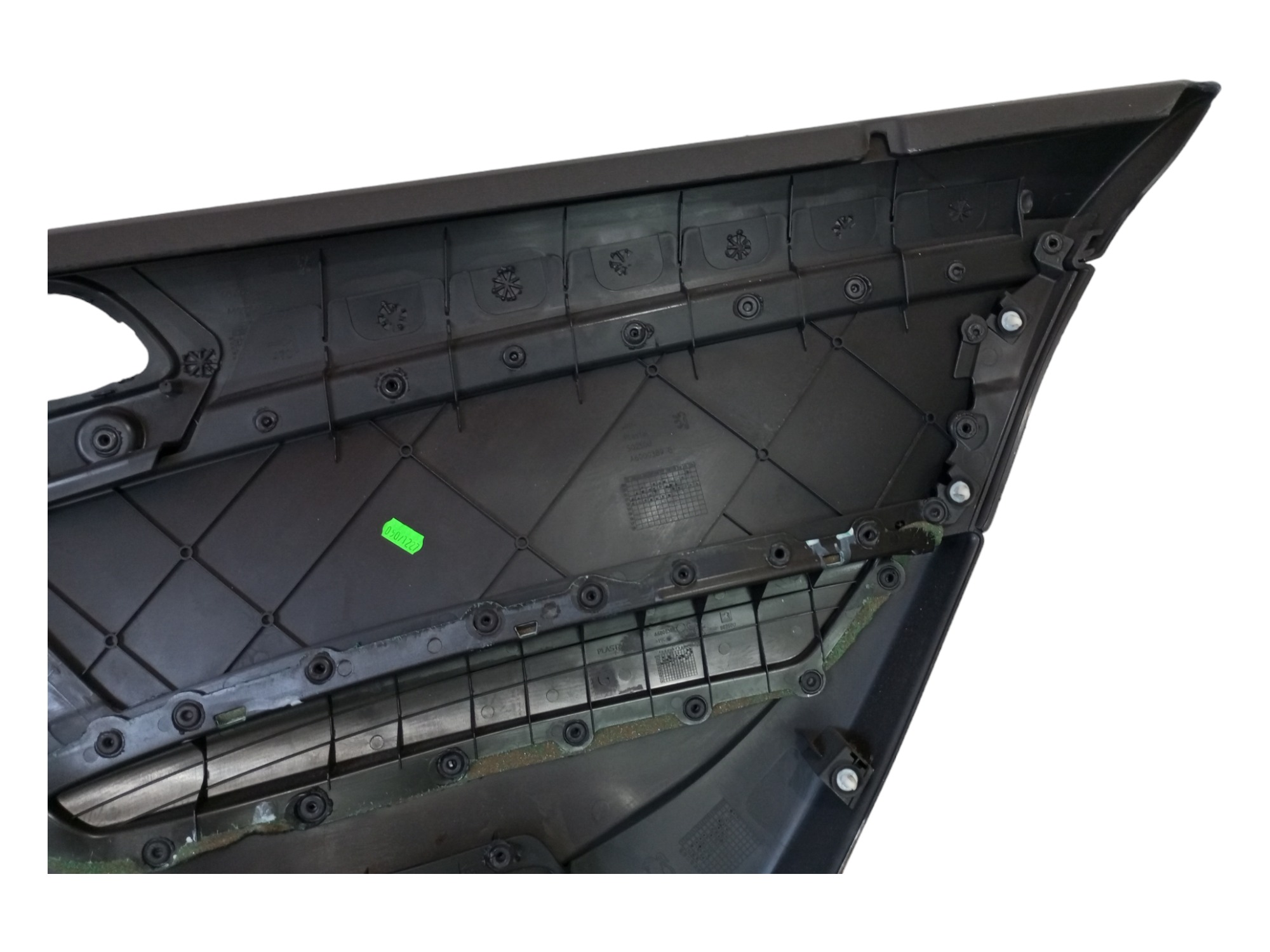Forro Porta Peugeot 408 2012 2013 2014 Traseiro Esquerdo Preto 5