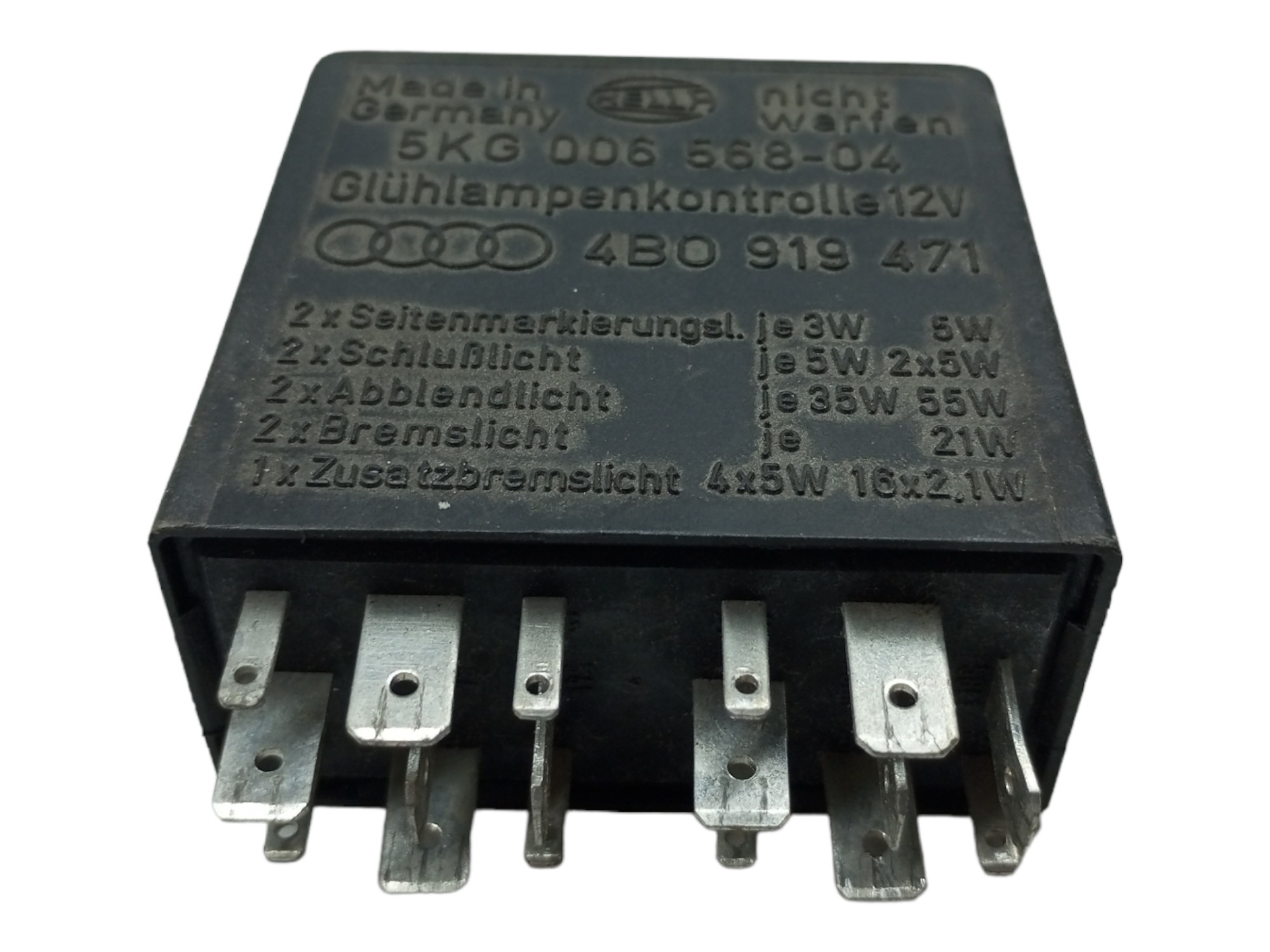 Rele Controle Luz Audi A3 99 2000 2003 Golf 95 96 97 Vw 5