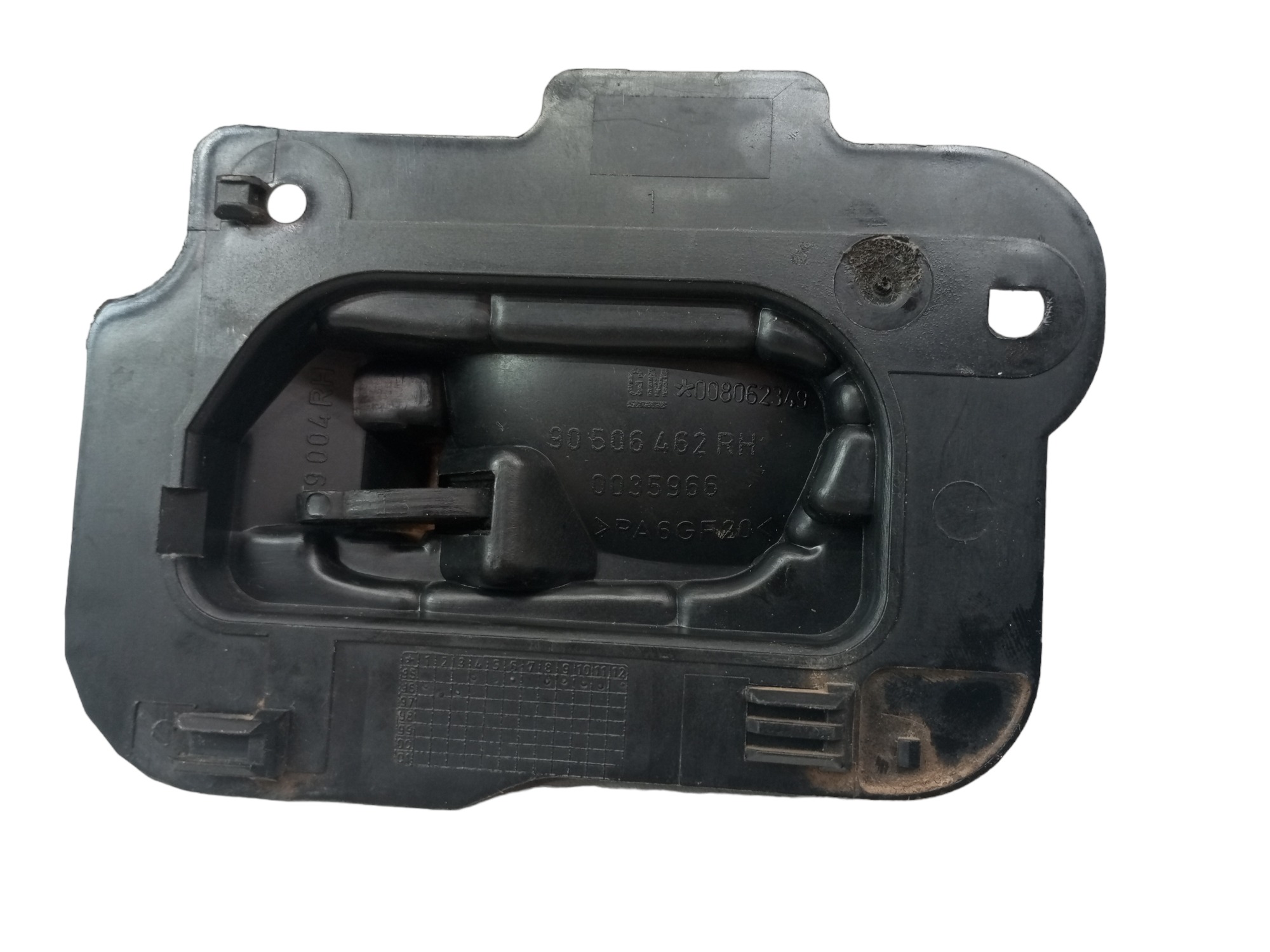 Macaneta Vectra 97 99 2000 2005 Interna Dianteira Direita  Preto Dianteira/traseira 4