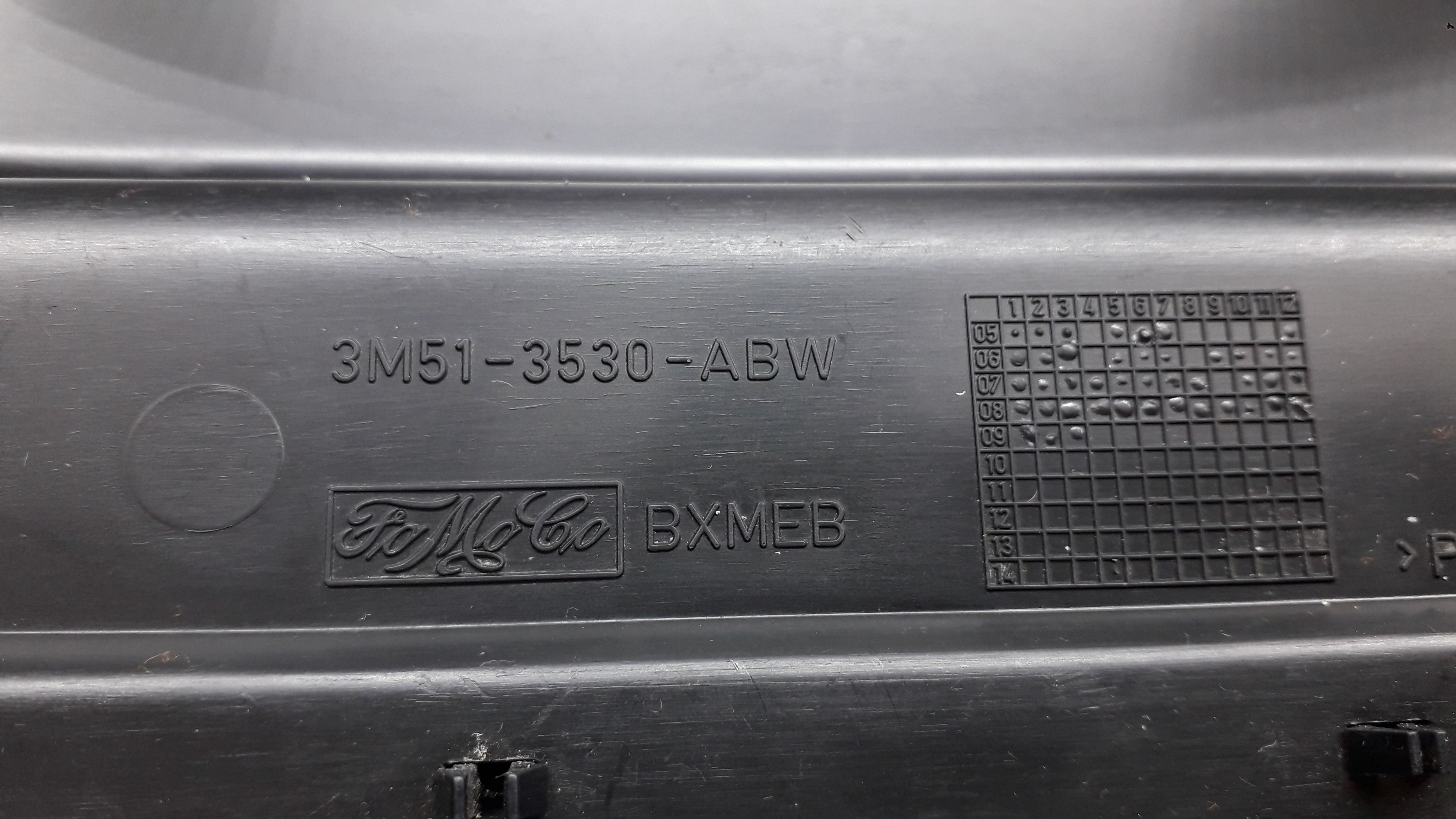 Moldura Capa Chave De Seta Superior Ford Fucos 2009/2013 7
