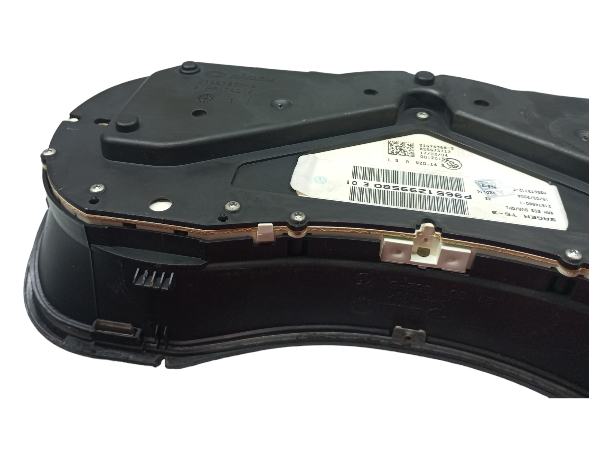 Painel Instrumento Peugeot 307 2004 2005 2006 2007 2008  Preto 4