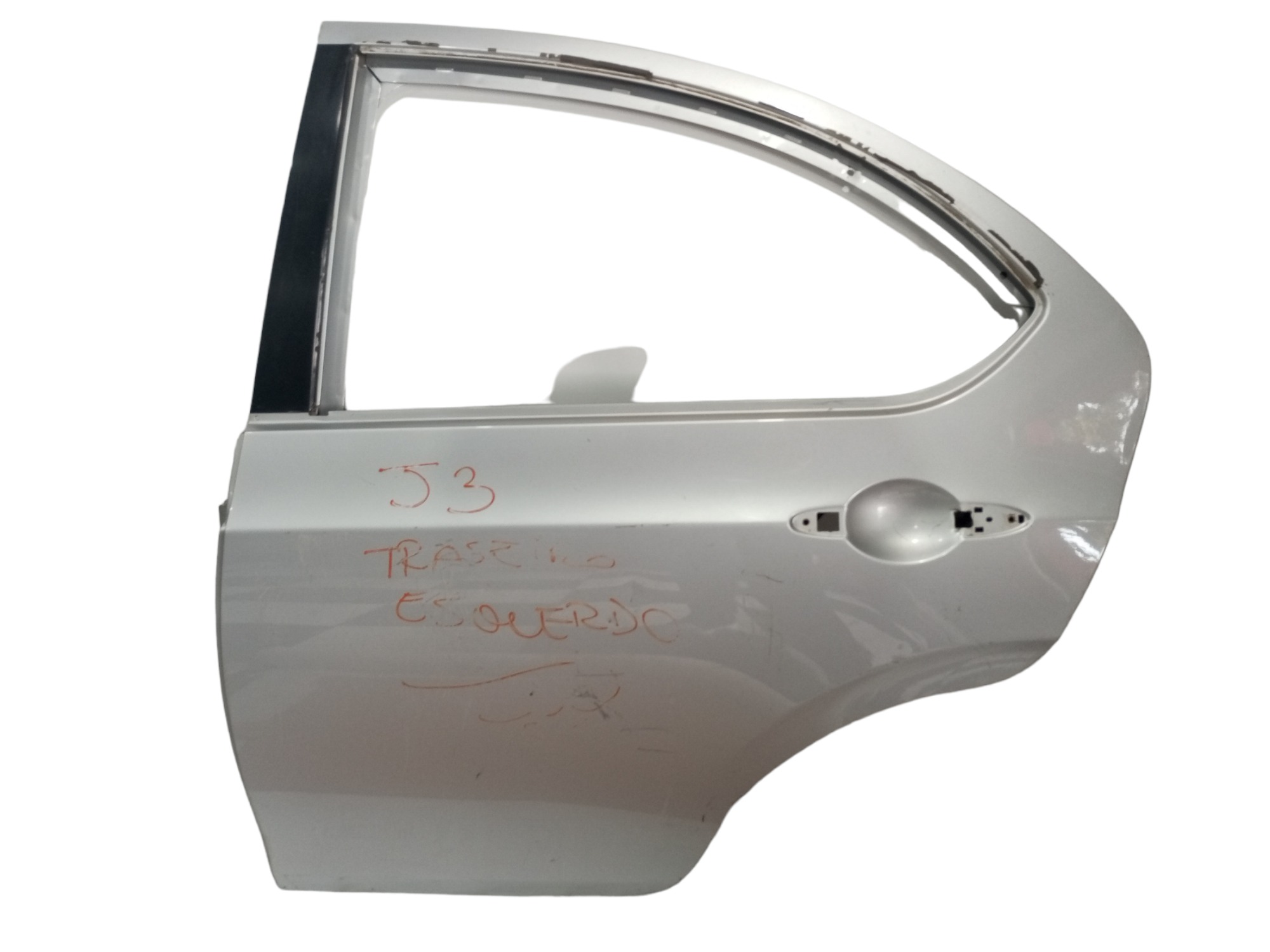 Porta Jac J3 2010 2011 2012 2013 2014 Traseira Esquerda  Traseira Esquerda Prata 1