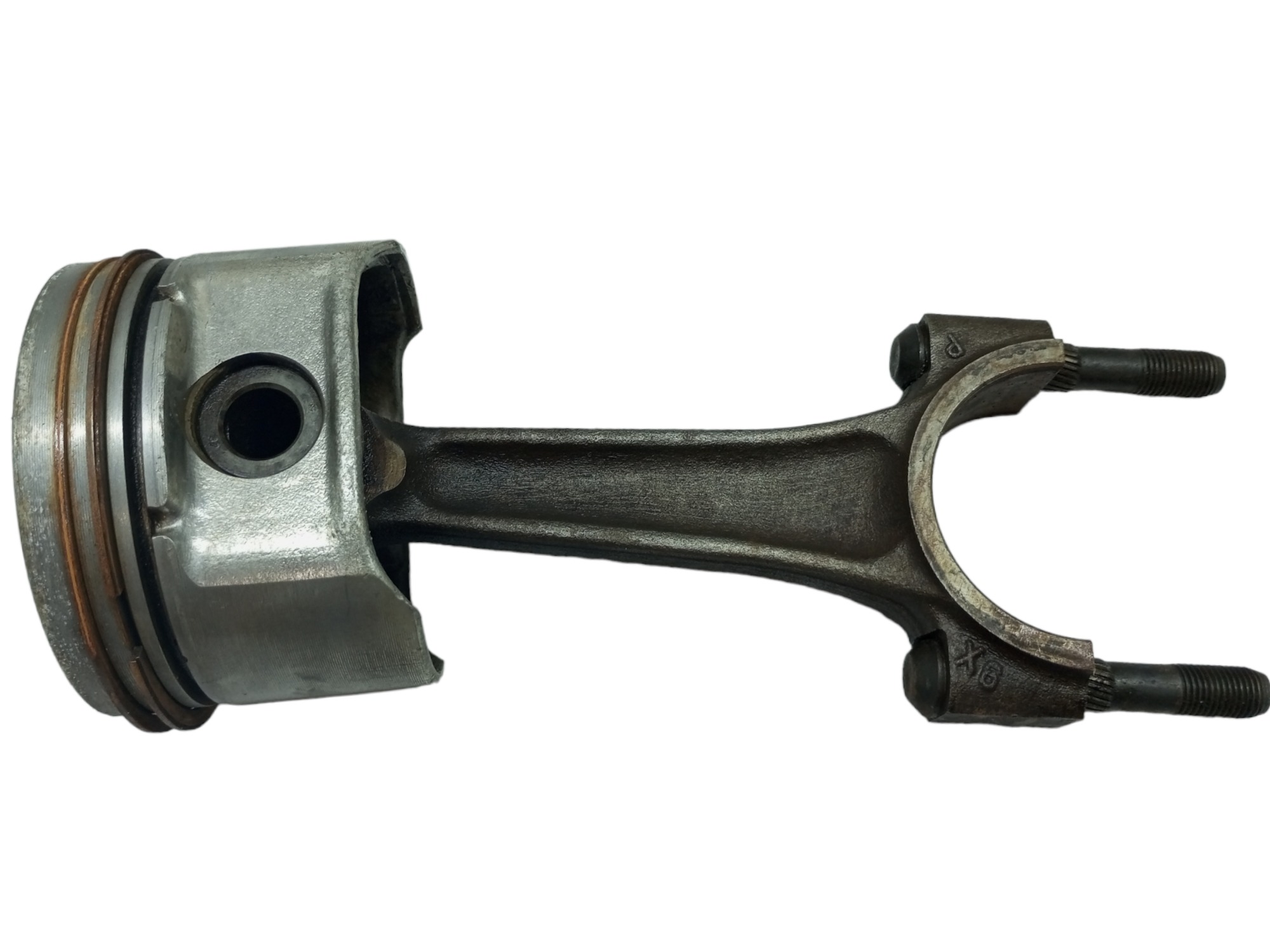 Pistao Com Biela Peugeot 206 1.6 2004 2005 2006 2007 2008 1