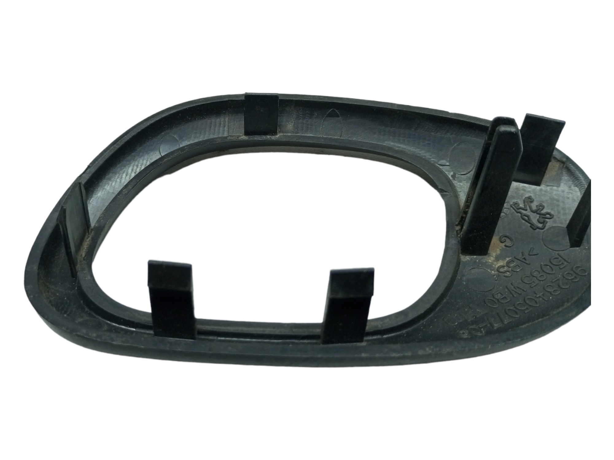 Moldura Macaneta Peugeot 207 2006 Interna Dianteira Esquerda – Preto – Dianteira 4