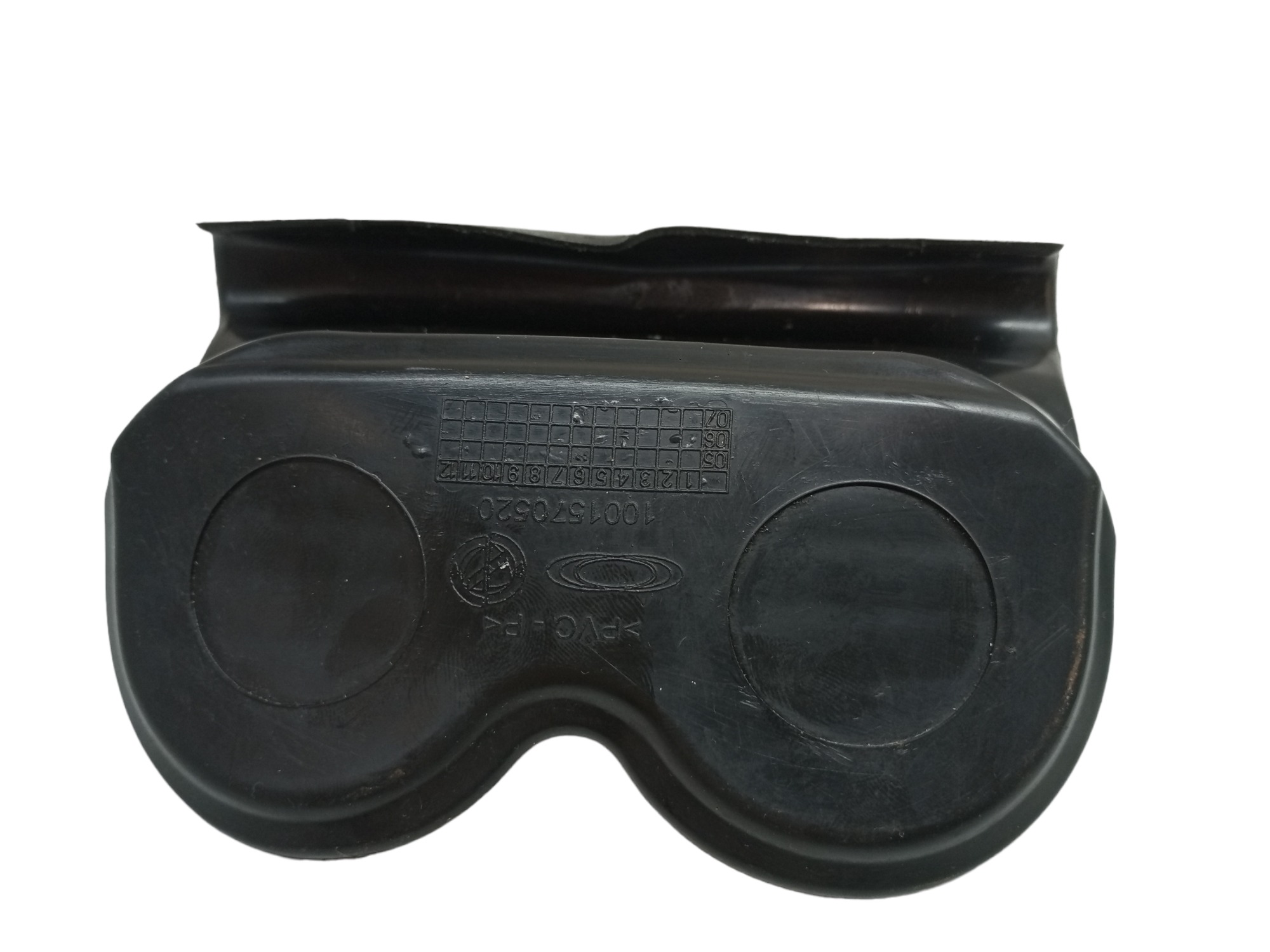 Protecao Borracha Porta Copo Fiat Stilo 2003 2005 2007 2008 Preto 4