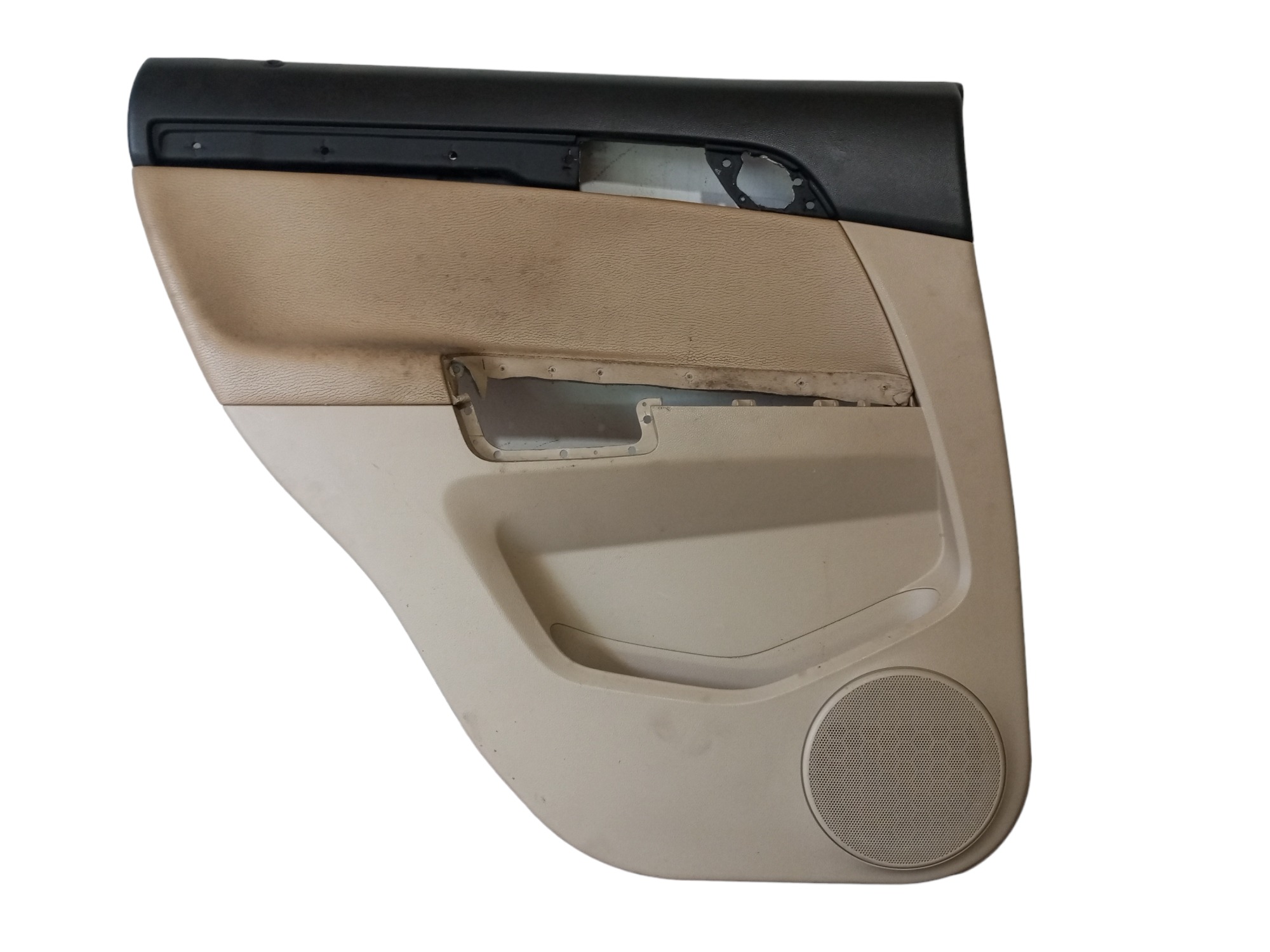 Forro Porta Captiva 3.6 2008 2010 2012 Traseiro Esquerdo  Bege 1