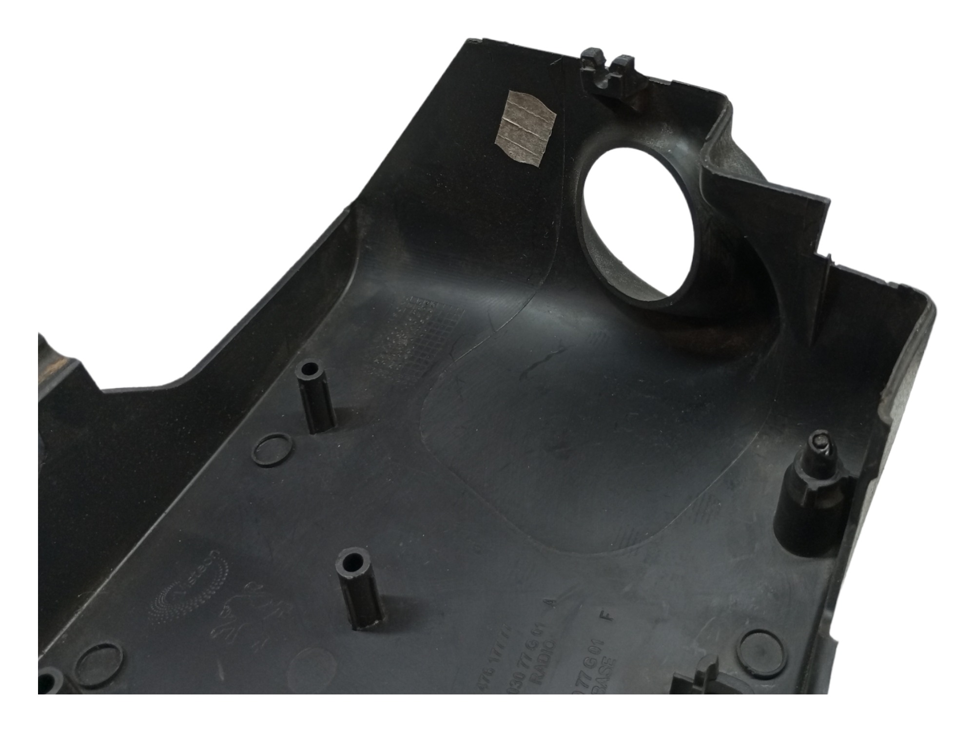 Moldura Capa Chave Seta Peugeot 206 2006 2007 2007 Inferior 5