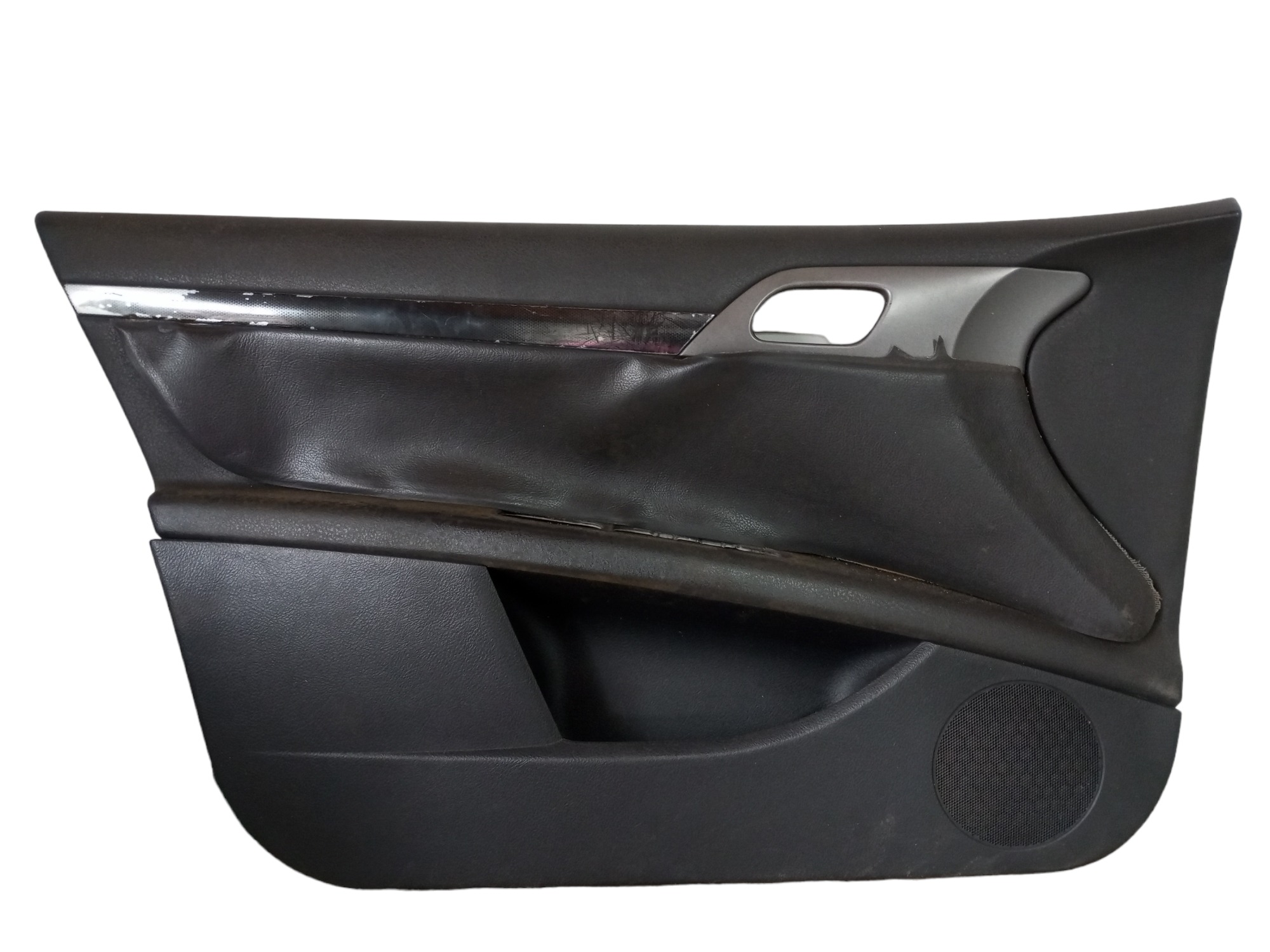 Forro Porta Peugeot 407 2008 2010 2011 Dianteiro Esquerdo  Preto 1