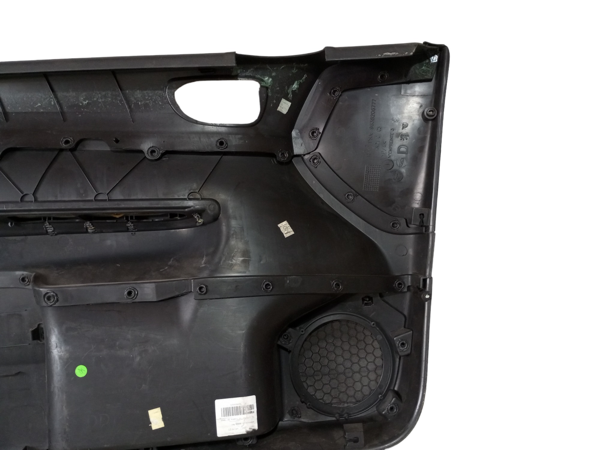 Forro Porta Peugeot 307 2005 2006 2007 Dianteiro Direito  Preto 4