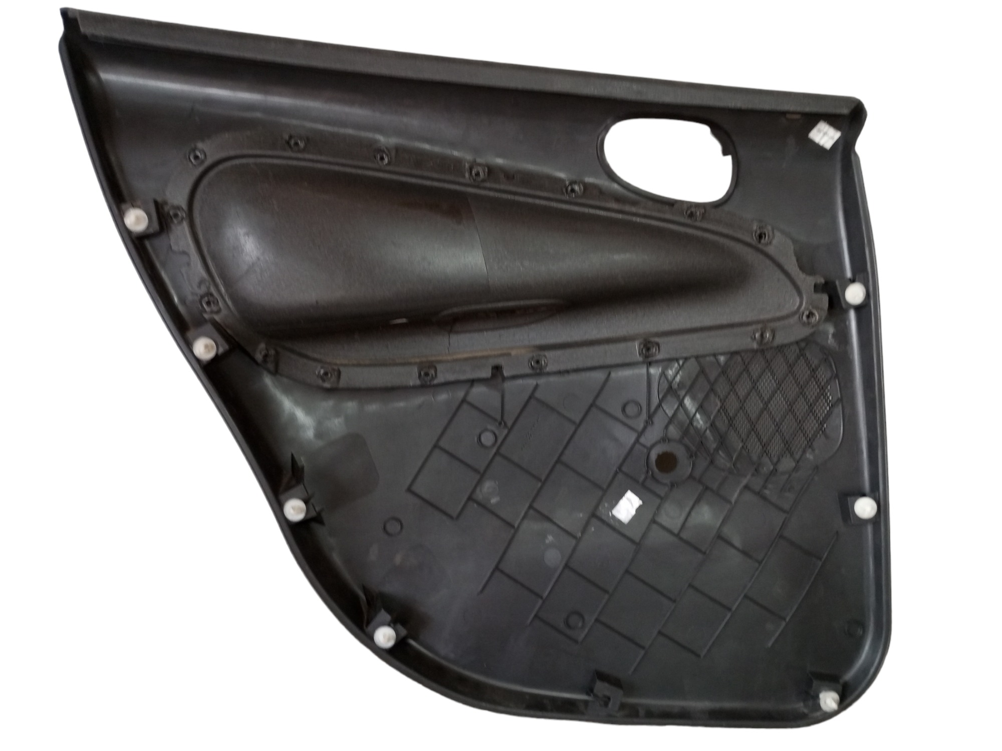 Forro Porta Peugeot 206 Sw 2008 2009 2010 Traseiro Direito  Preto 2