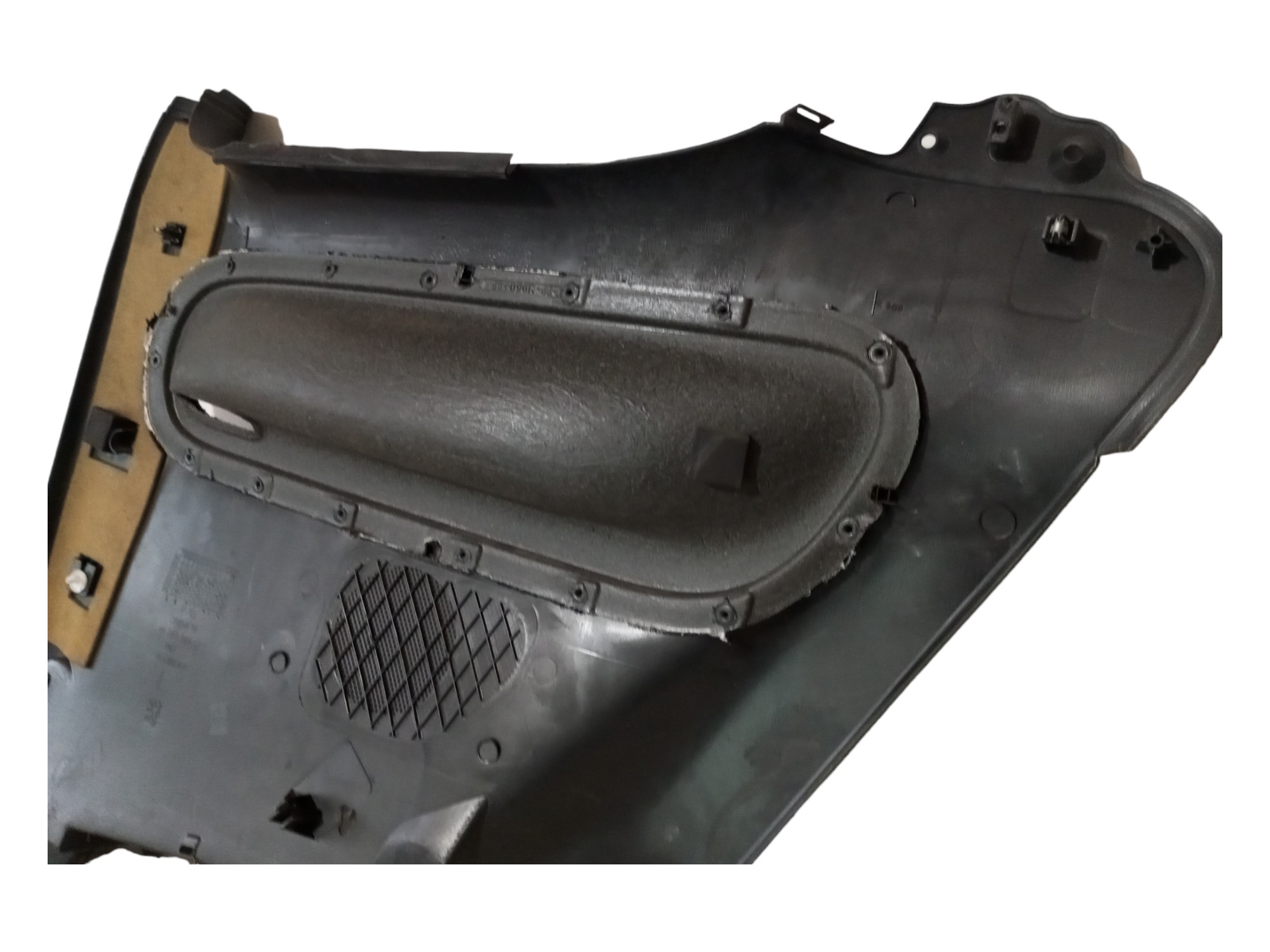 Forro Porta Peugeot 206 2002 2006 2008 Traseiro Esquerdo Preto 3