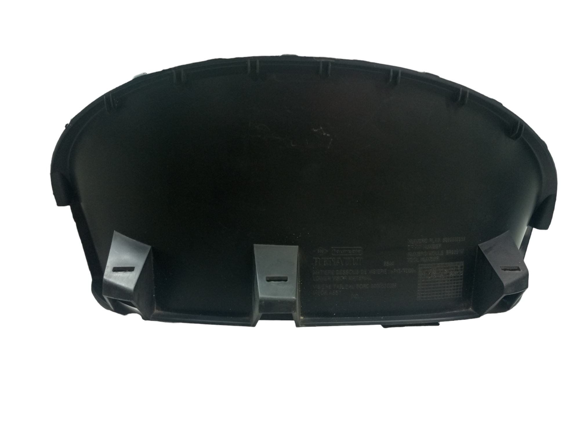 Moldura Painel Instrumento Renault Sandero Logan 2010 5