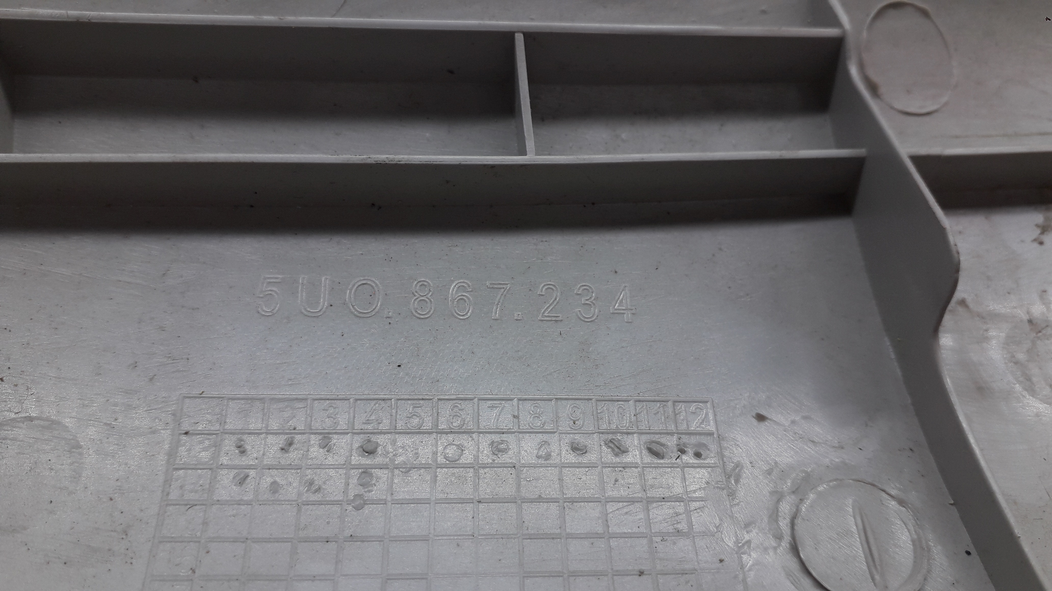 Acabamento Moldura Coluna Parabrisa L/d Vw Gol G6 5