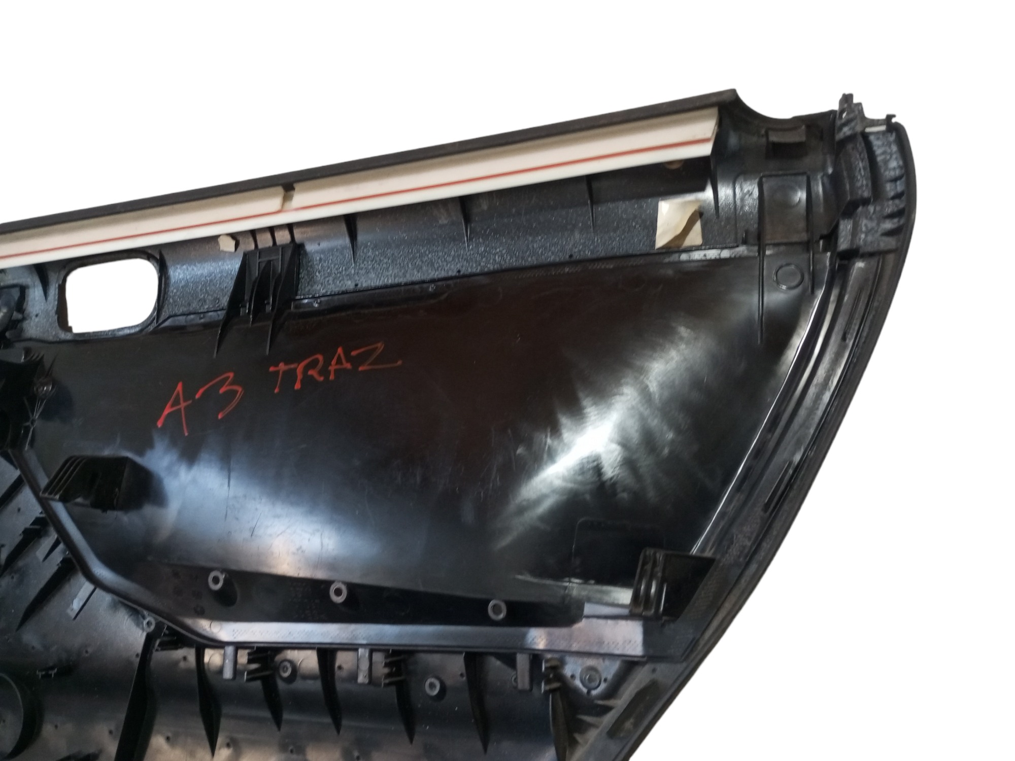 Forro Porta Audi A3 99 2000 2001 2002 Traseiro Esquerdo  Preto 3