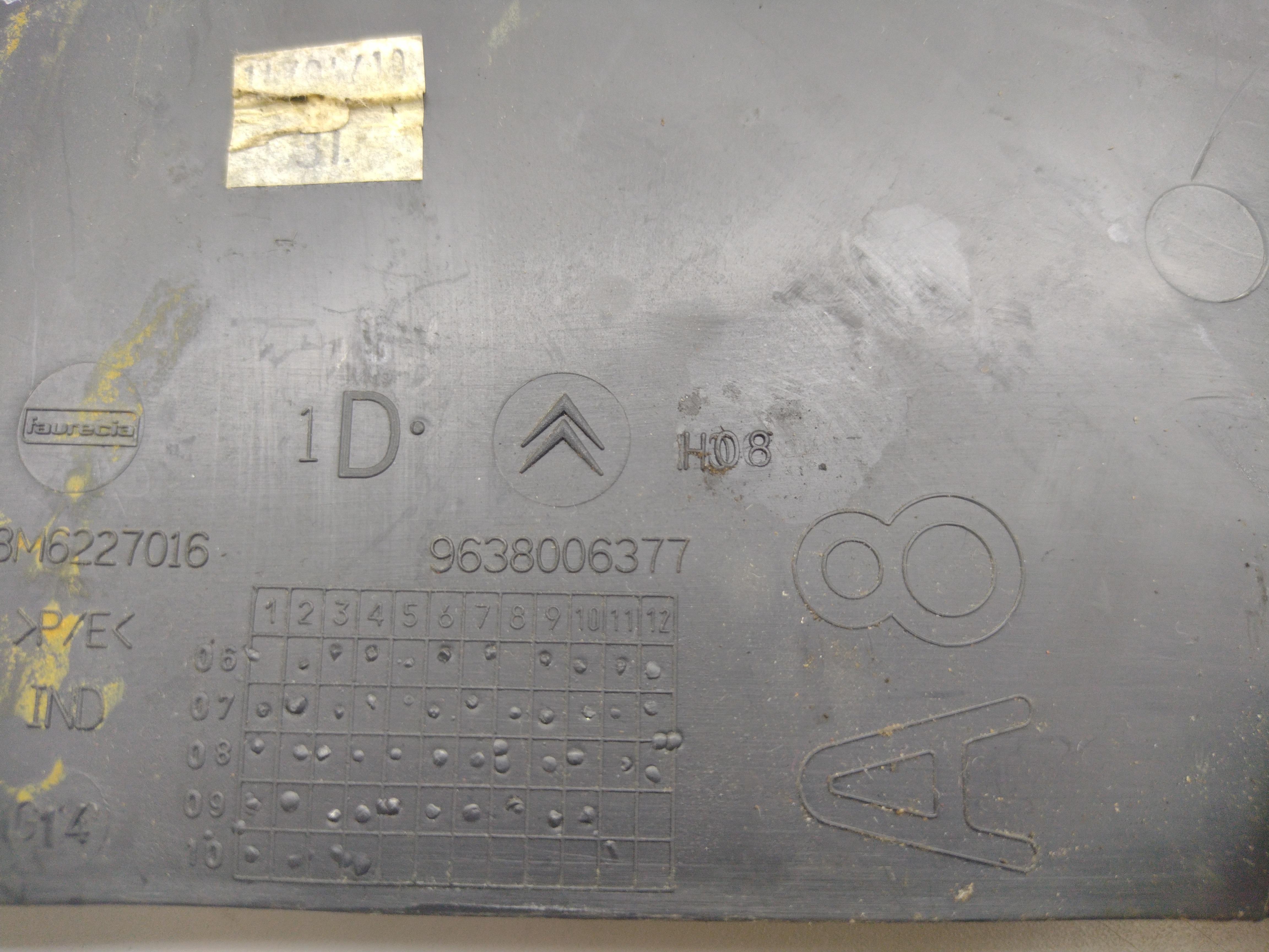 Moldura Tampa Painel Direito Citroen C3 2003/2012 4