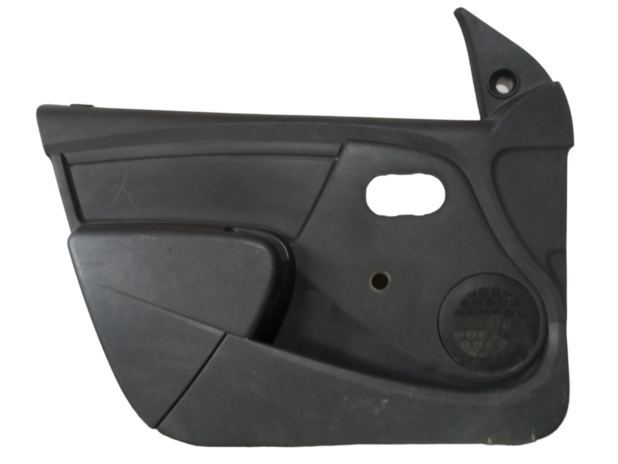 Forro Porta Renault Sandero 2009 2010 Dianteiro Esquerdo Preto 1