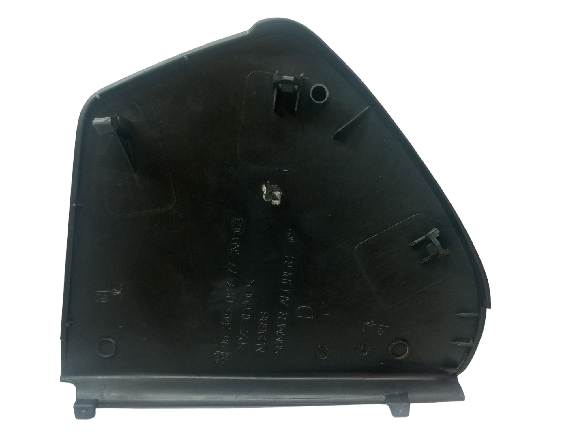 Tampa Acabamento Painel Peugeot 307 2010 Lateral Direito 4