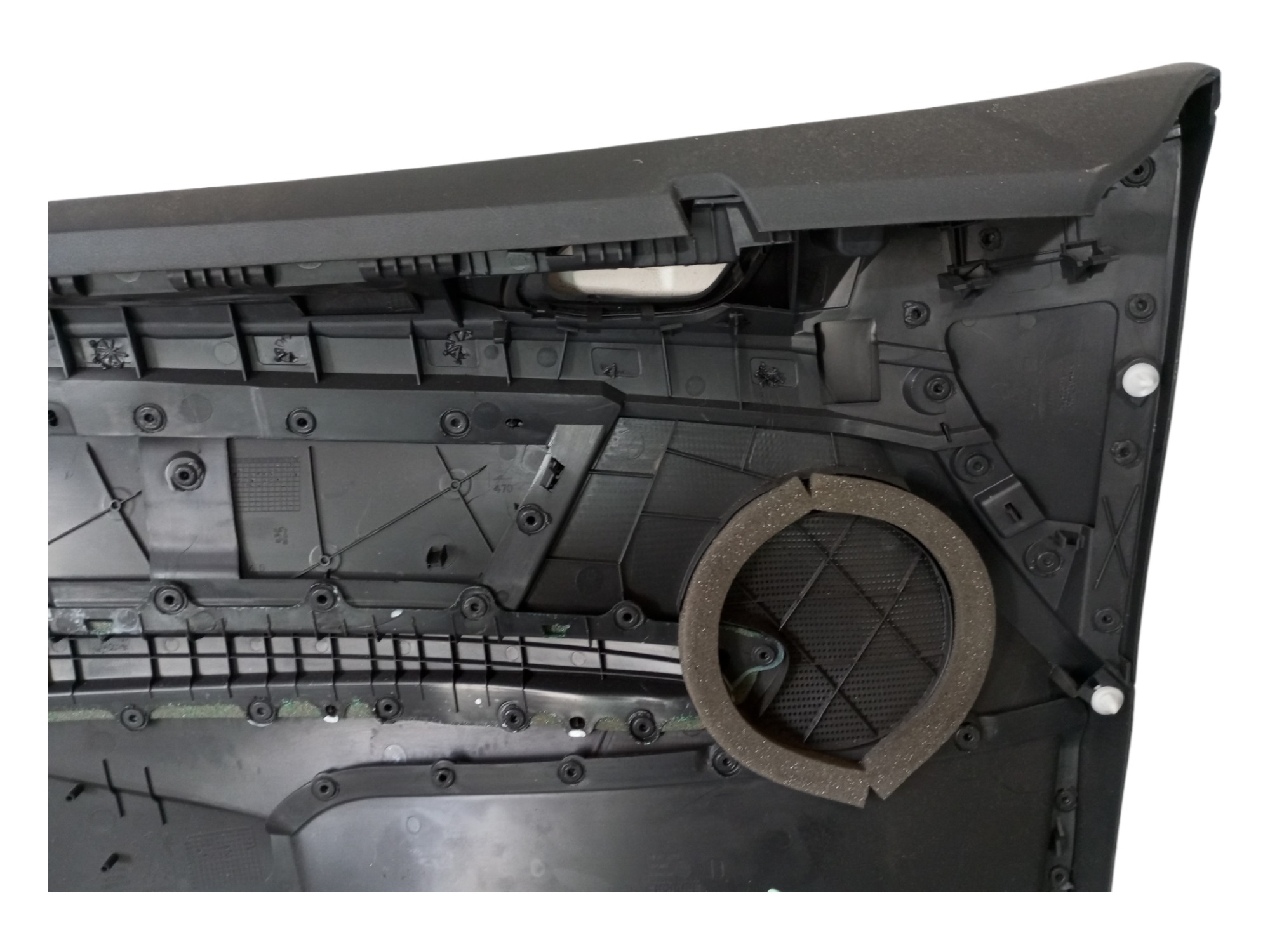 Forro Porta Peugeot 408 2012 2014 2016 Dianteiro Direito Preto 2