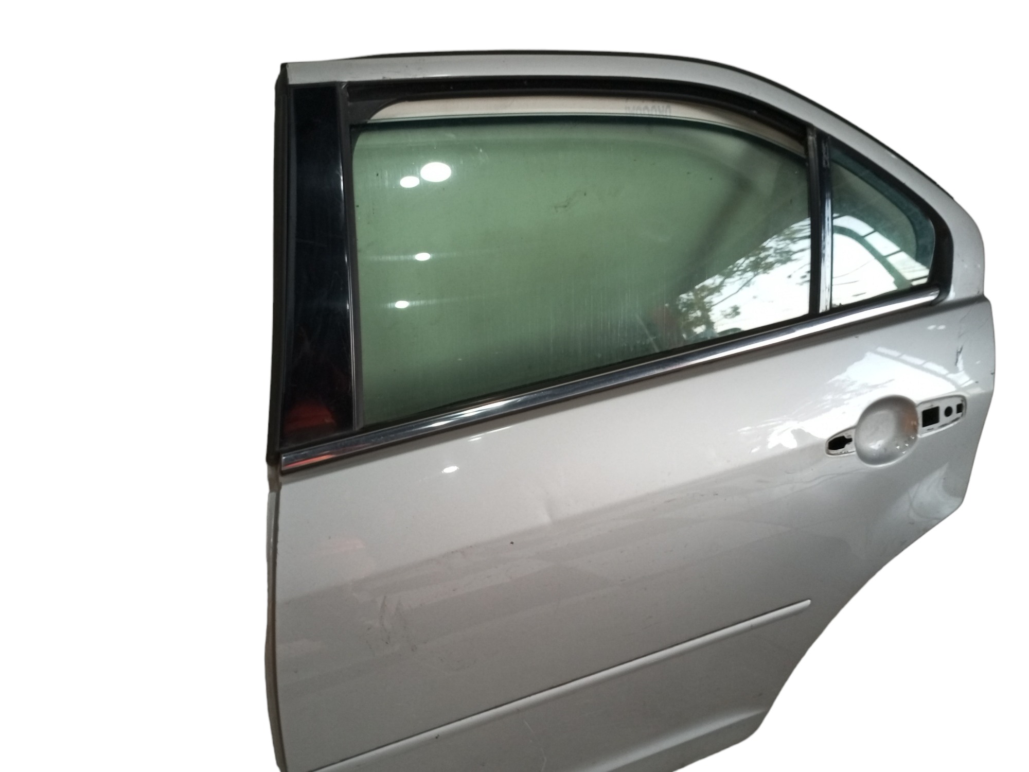 Porta Ford Fusion 2007 2008 2009 2010 Traseira Esquerda Traseira Esquerdo Prata 2