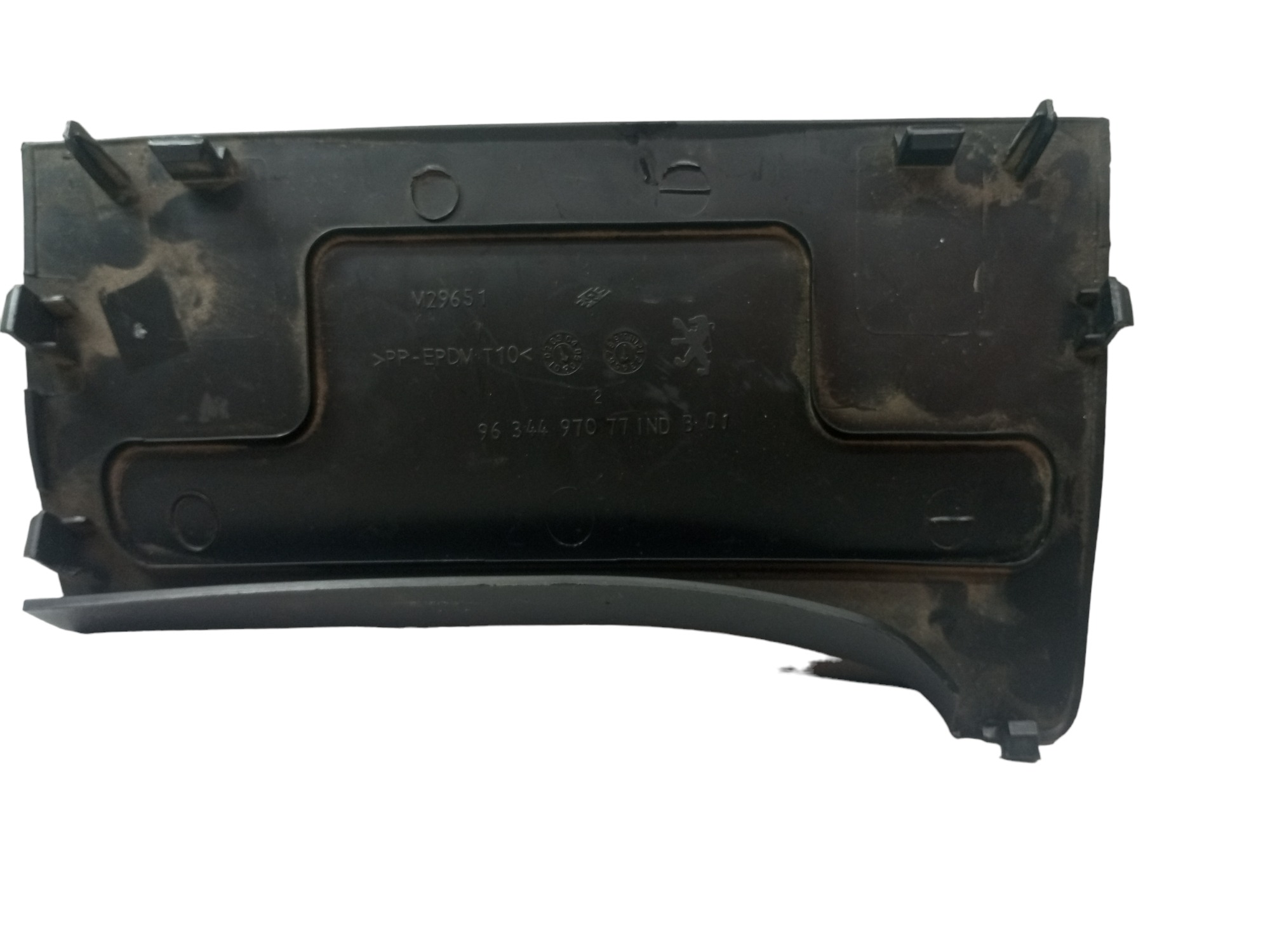 Acabamento Tampa Painel Caixa Fusivel Peugeot 307 2012 3