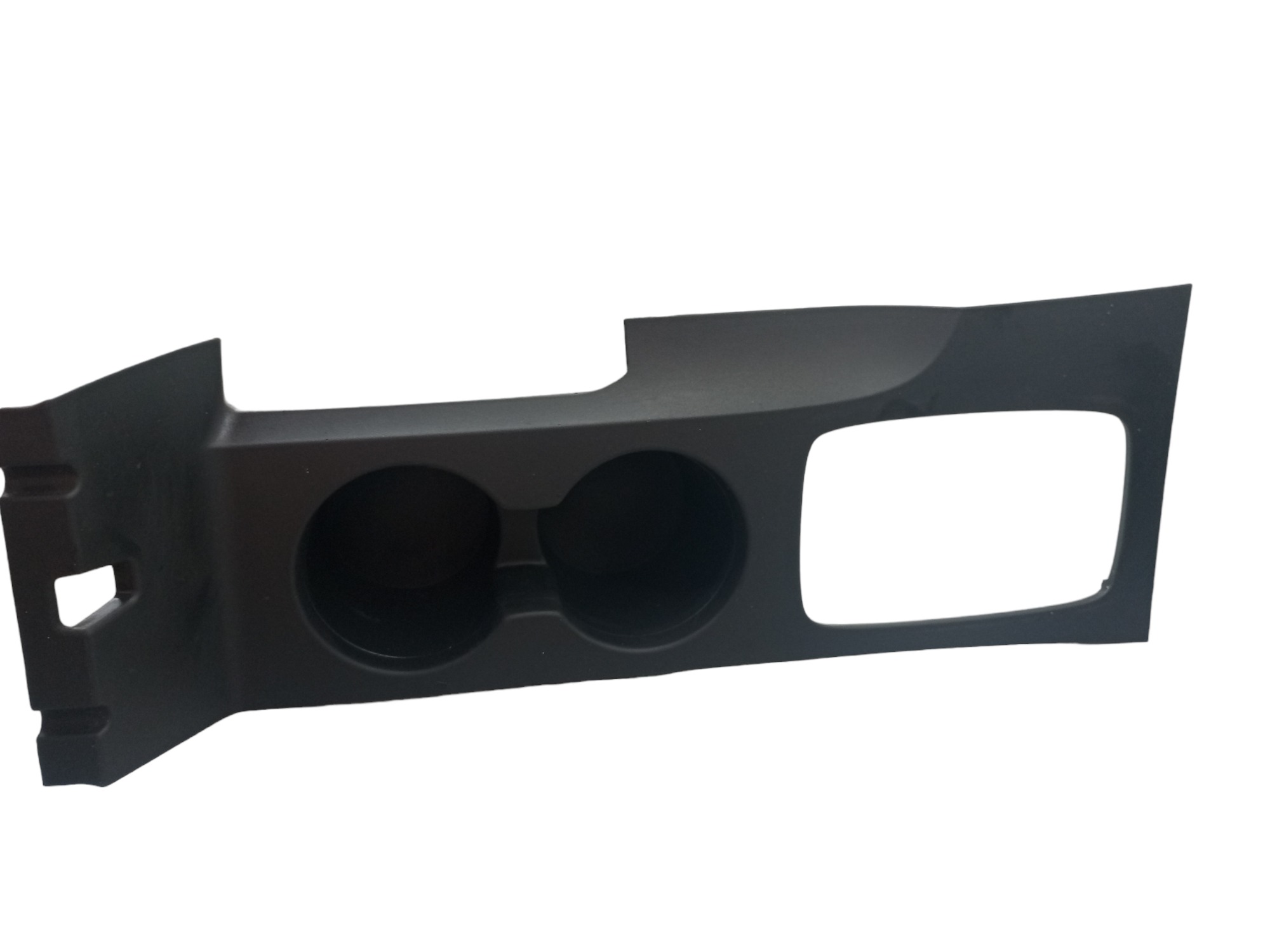 Moldura Porta Copos Console Ford Fusion 2008 2009 2010 Preto 4