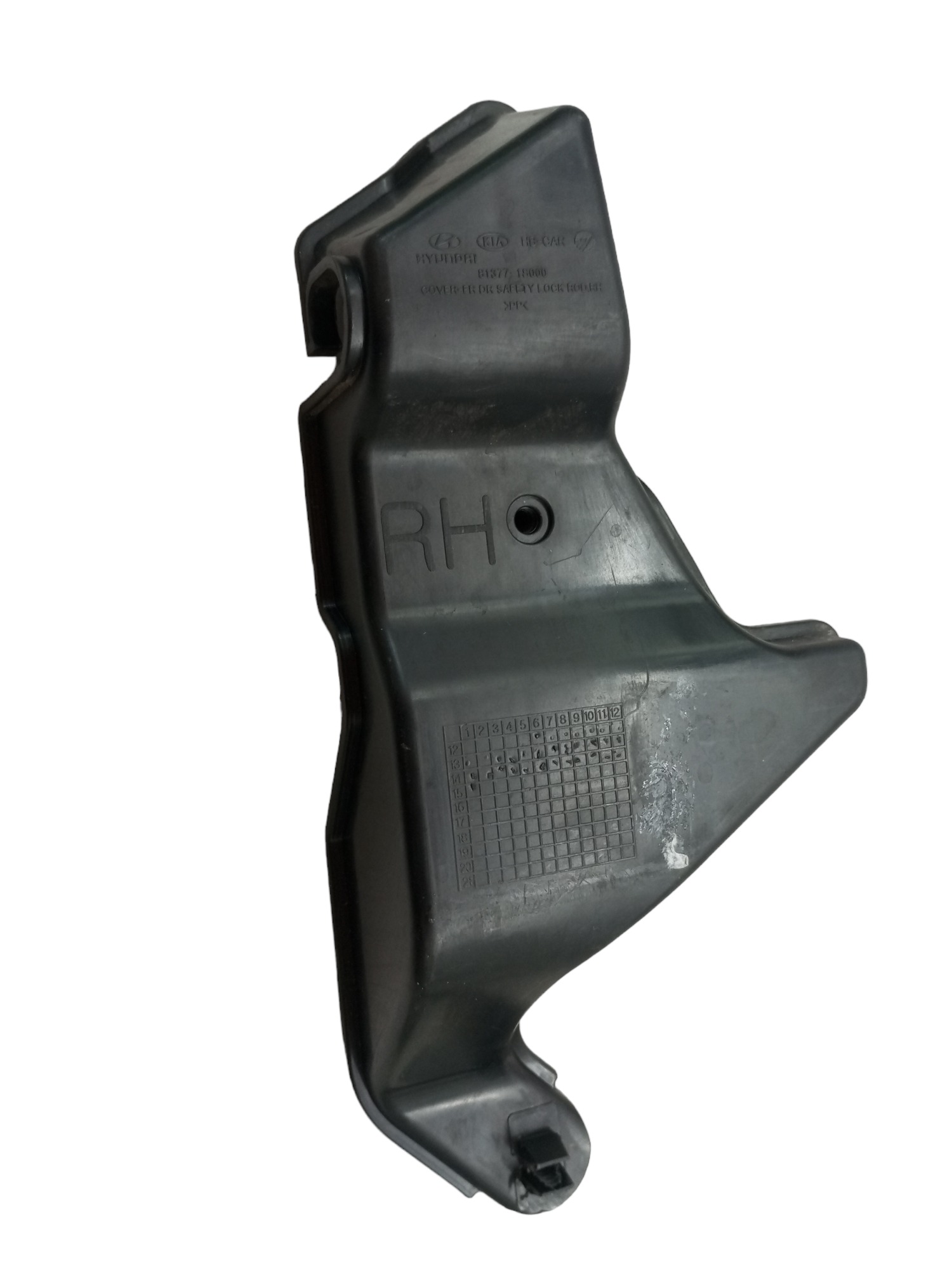 Moldura Acabamento Trava Porta Hb20 Hyundai 2013 2014 Direit 3